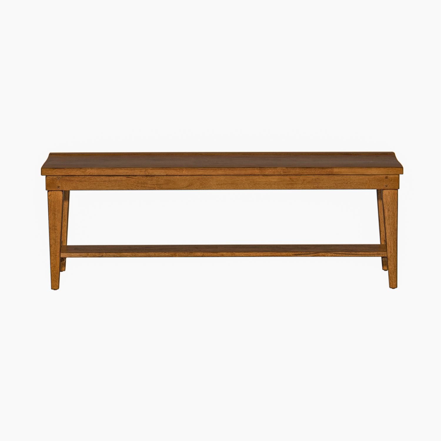 Hearthstone Bench in Rustic Oak - Luxury Home Furniture (MI)
