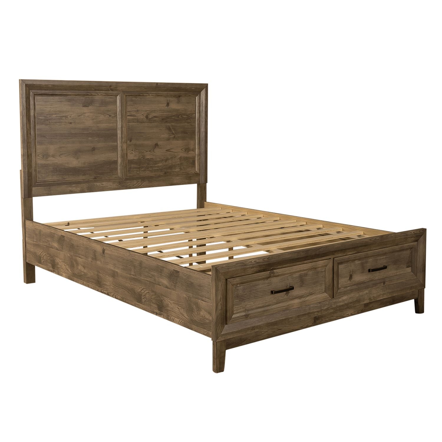 Ridgecrest Queen Storage Bed, Dresser & Mirror, Night Stand