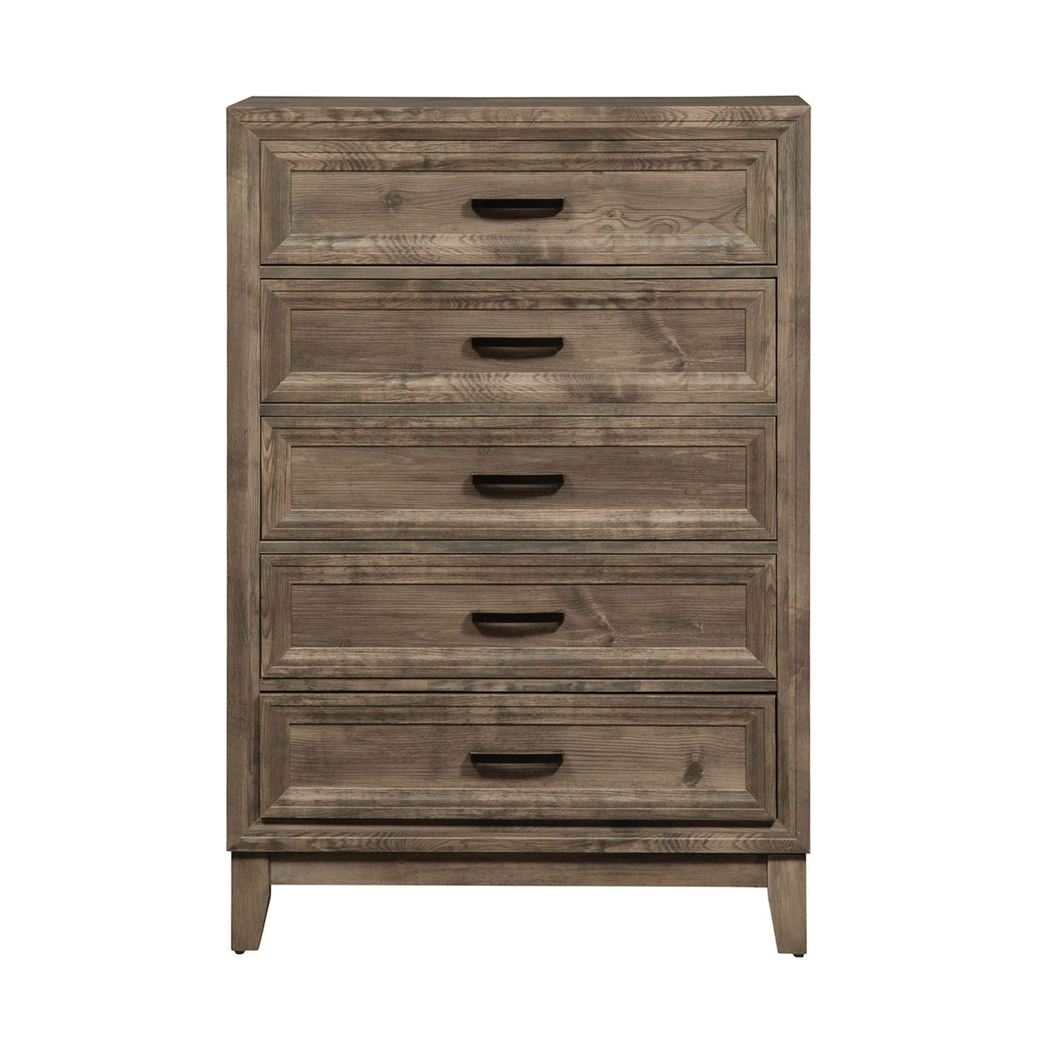 Ridgecrest 5 Drawer Chest in Cobblestone