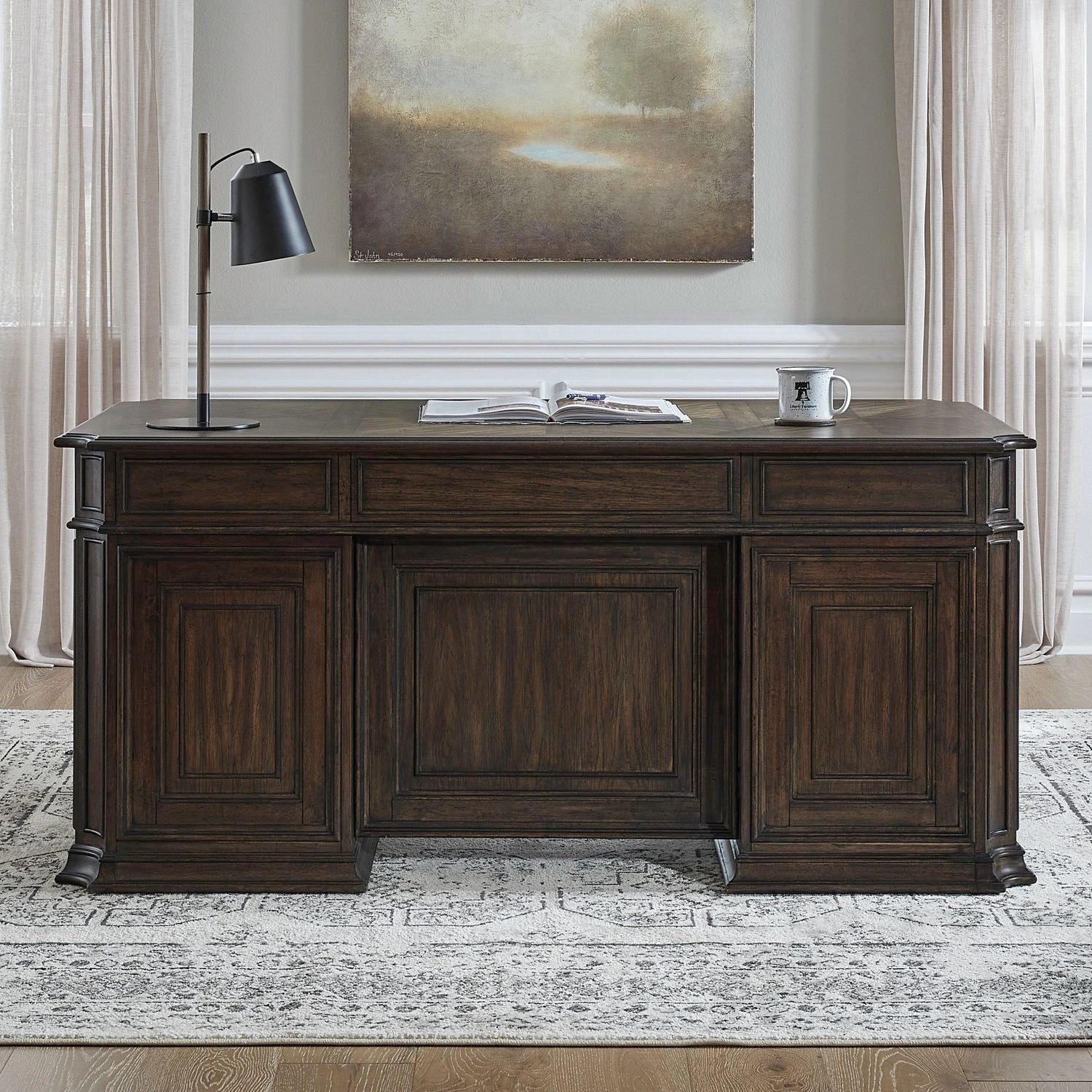 Providence Park Jr Executive Desk Base image
