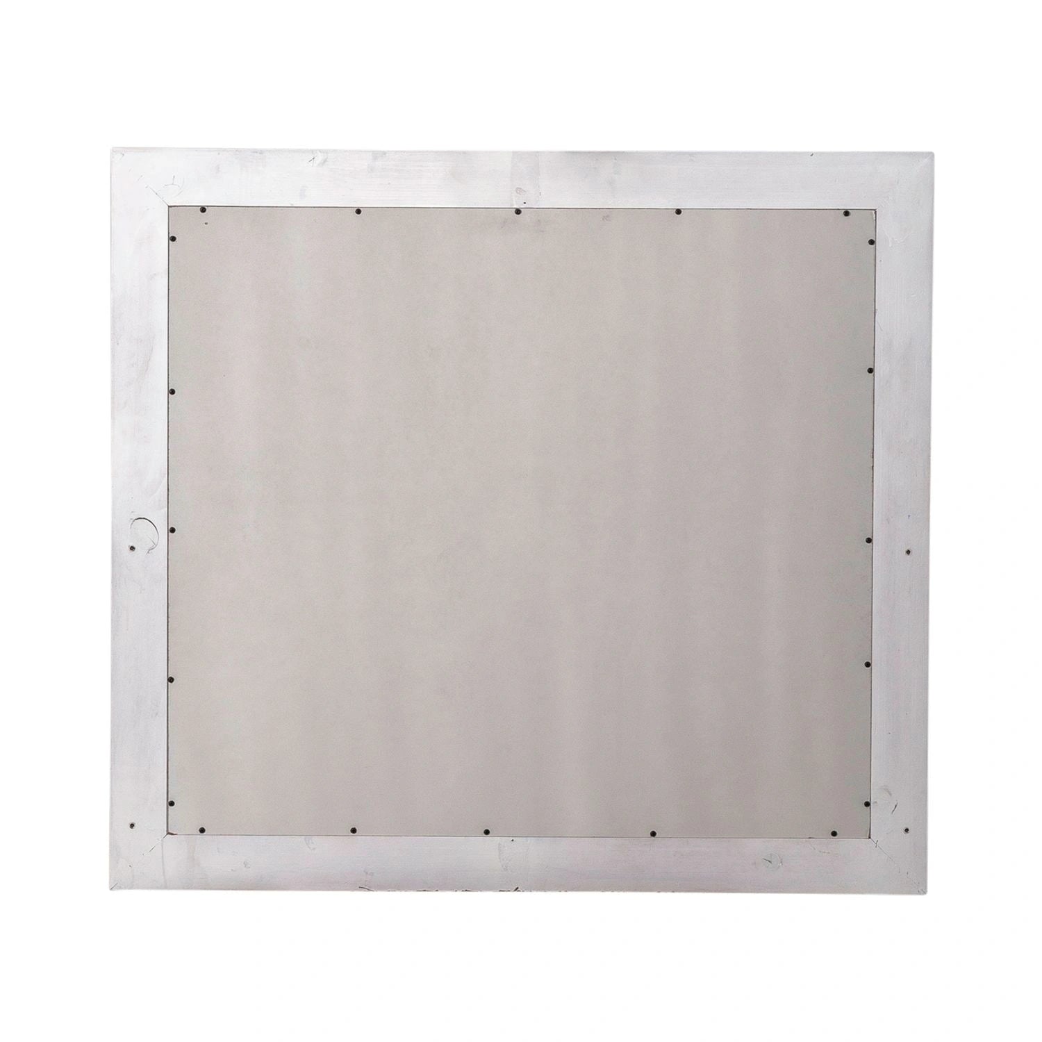River Place Mirror in Riverstone White and Tobacco image