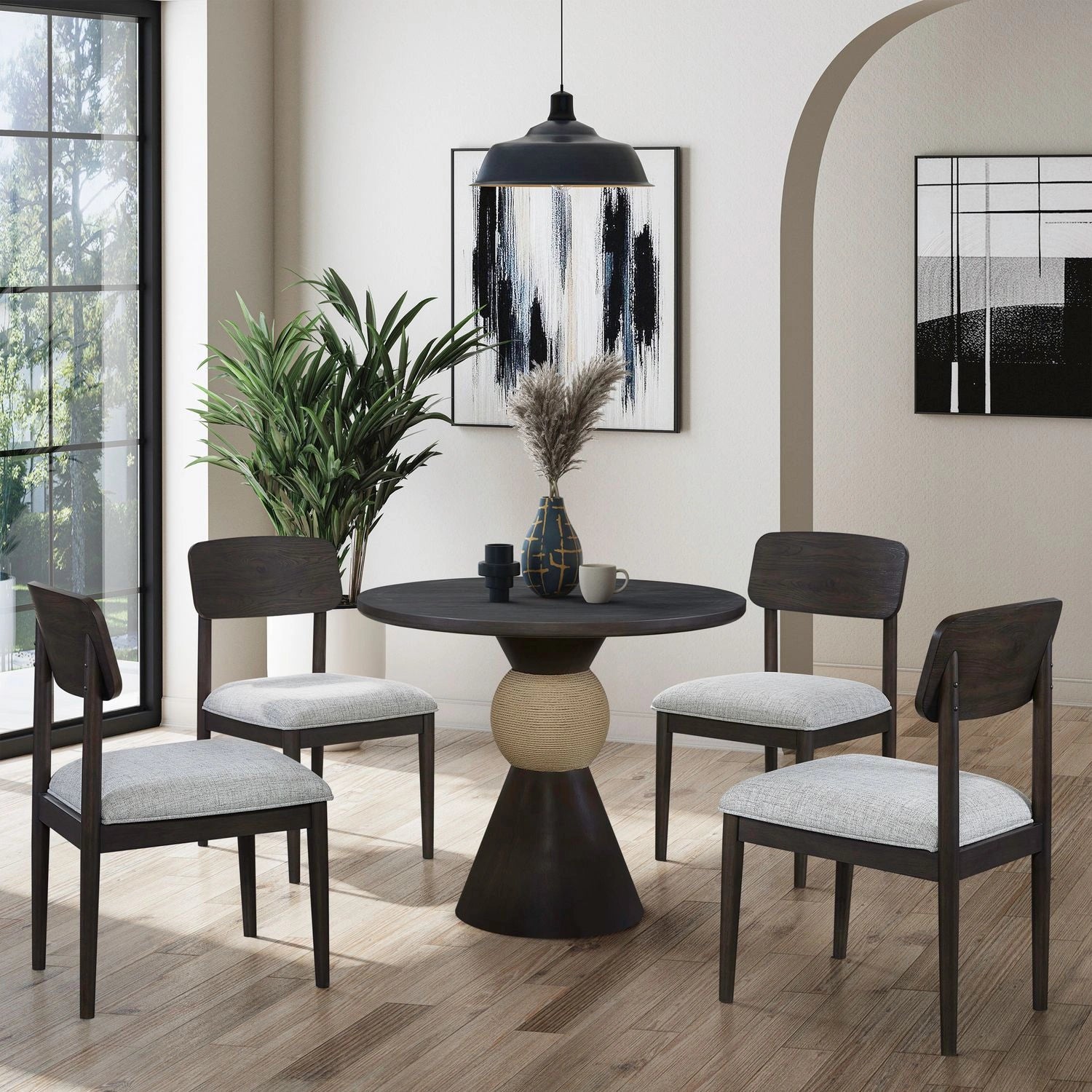 Briarcrest Opt 5 Piece Round Table Set image