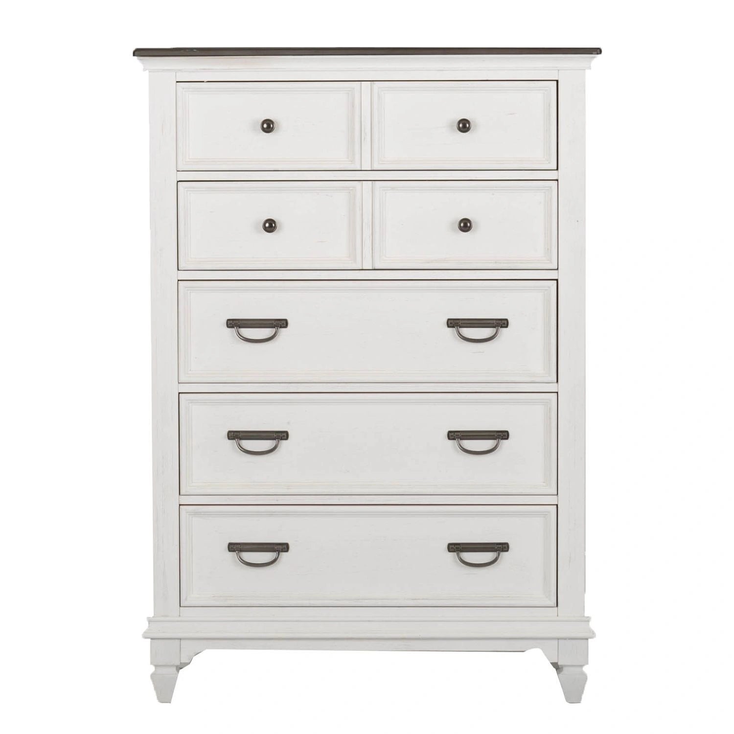 Allyson Park Panel Bed, Dresser & Mirror, Chest image