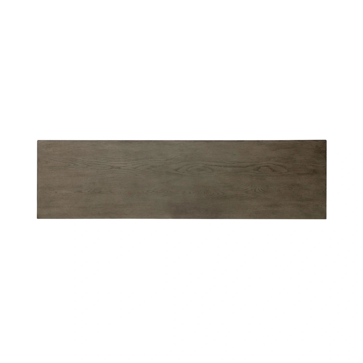 Americana Farmhouse 9 Drawer Dresser in Dusty Taupe and Black image