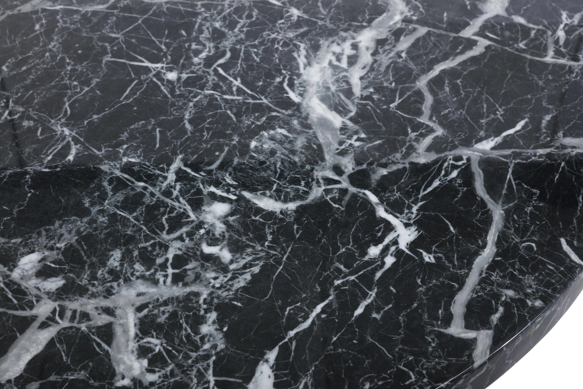 Omni Black Faux Marble Coffee Table