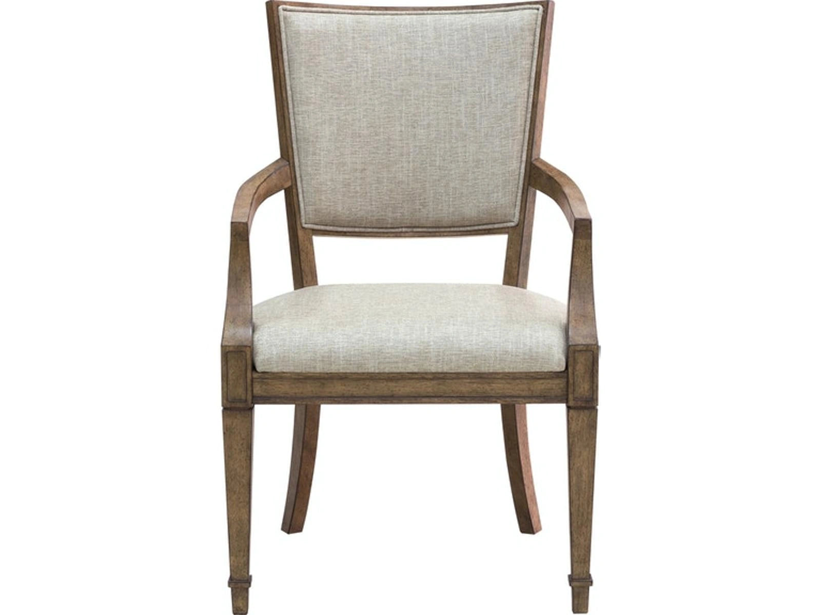 Pulaski Furniture Anthology Arm Chair in Medium Wood (Set of 2)