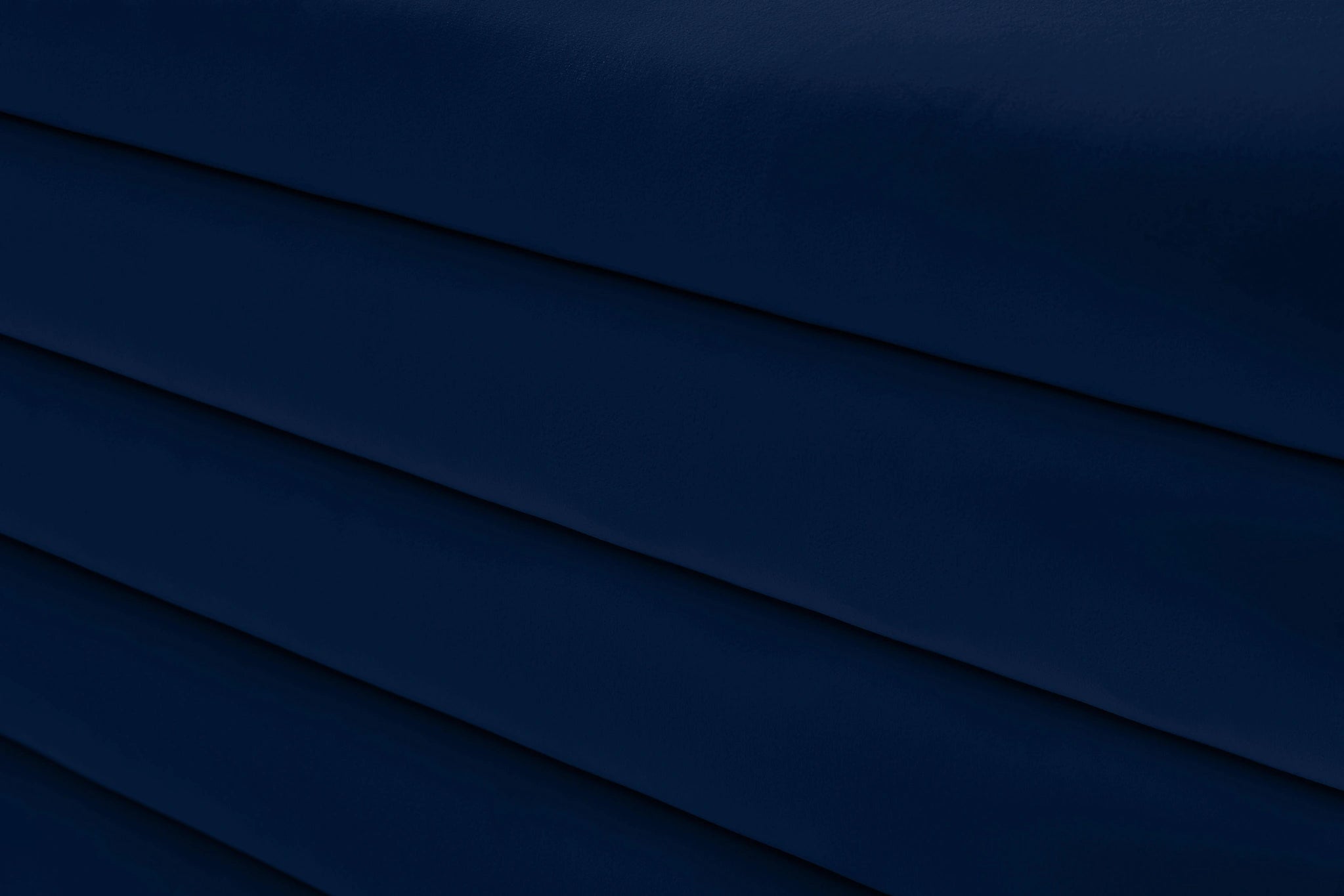 Lorenzo Navy Velvet Ottoman