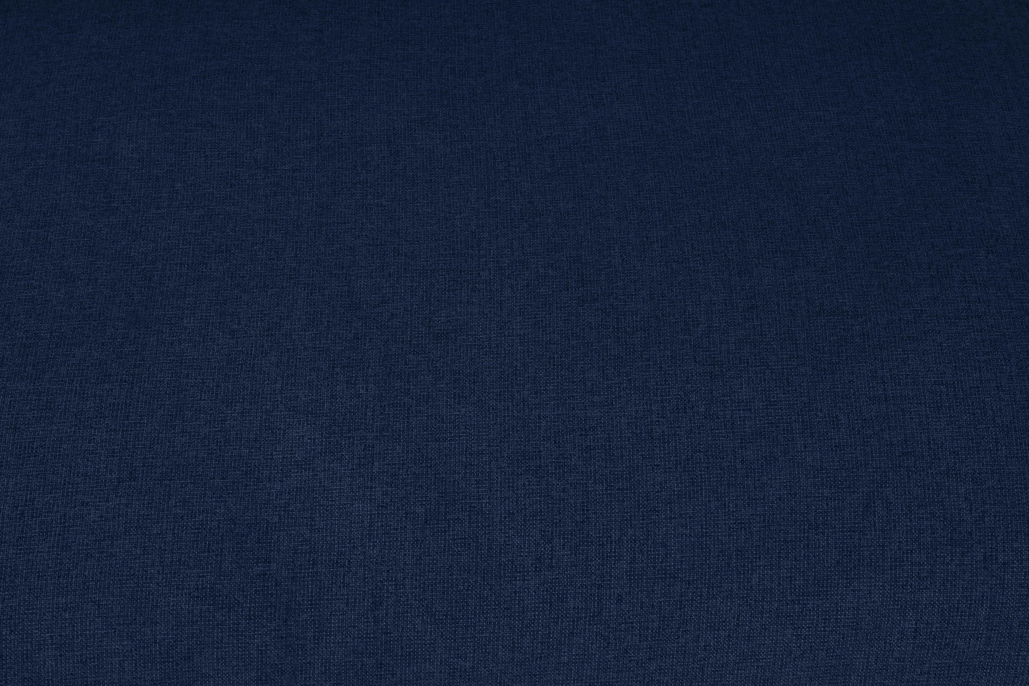 Serene Navy Linen Fabric Deluxe Cloud Ottoman