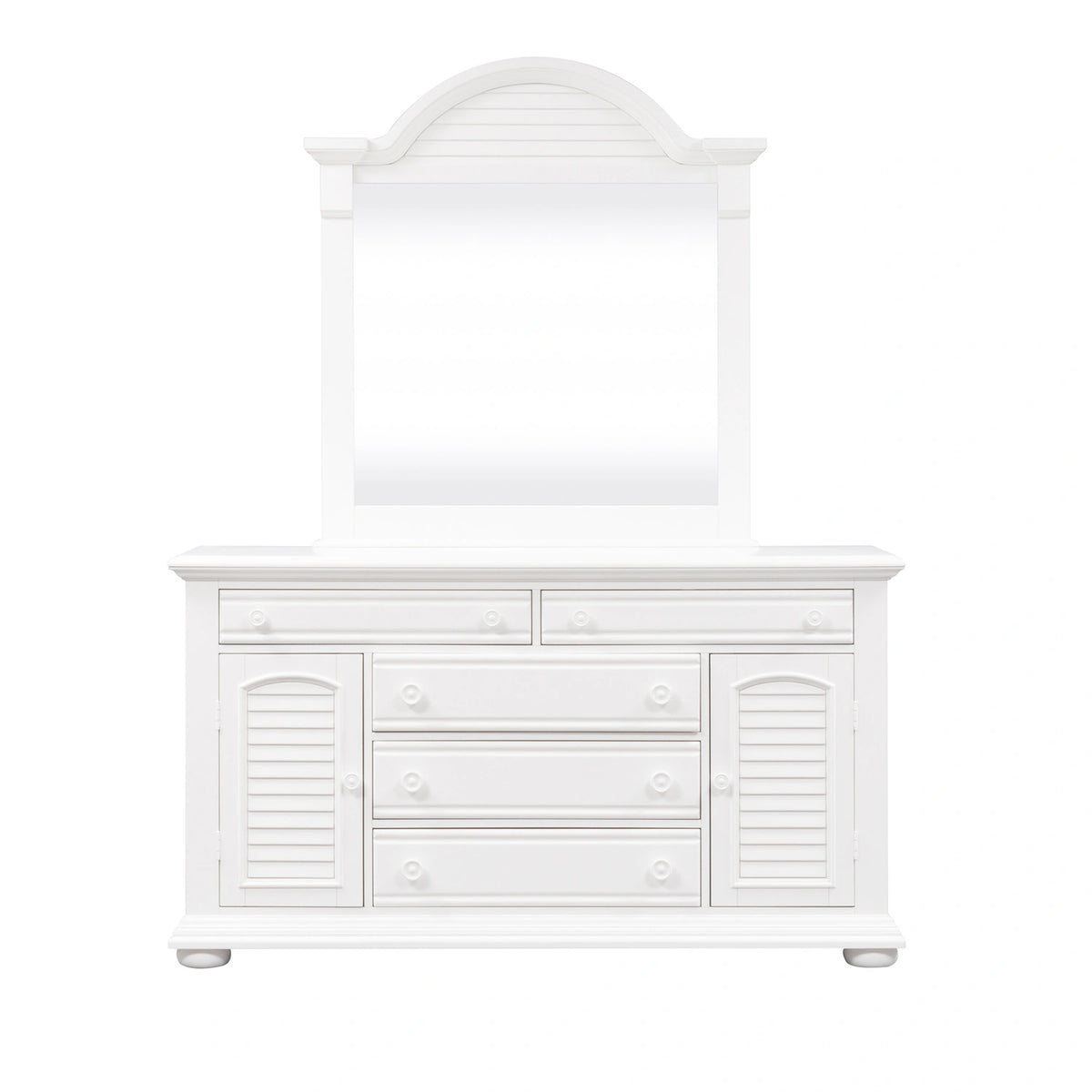 Summer House I Panel Bed, Dresser & Mirror, Chest, Night Stand image
