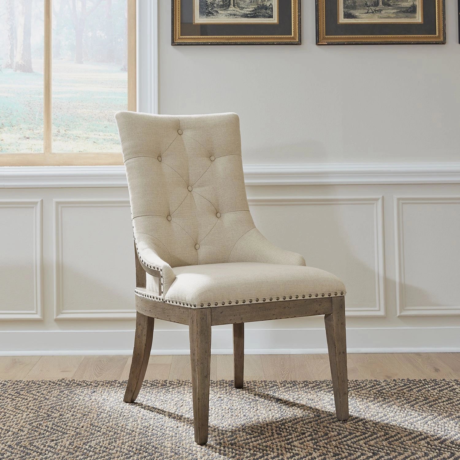 Americana Farmhouse Uph Shelter Side Chair (RTA) image