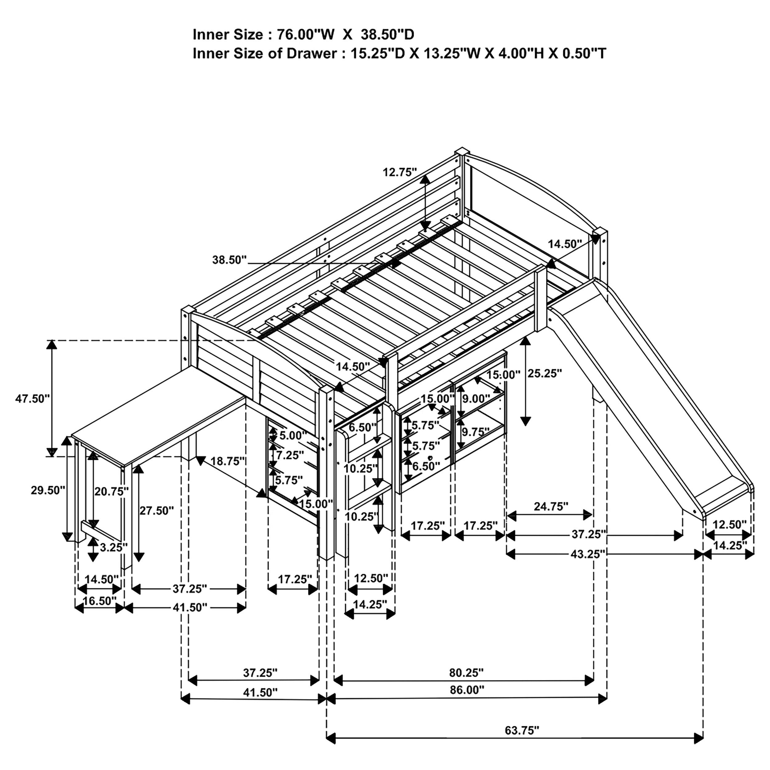 Millie Loft Beds - Luxury Home Furniture (MI)