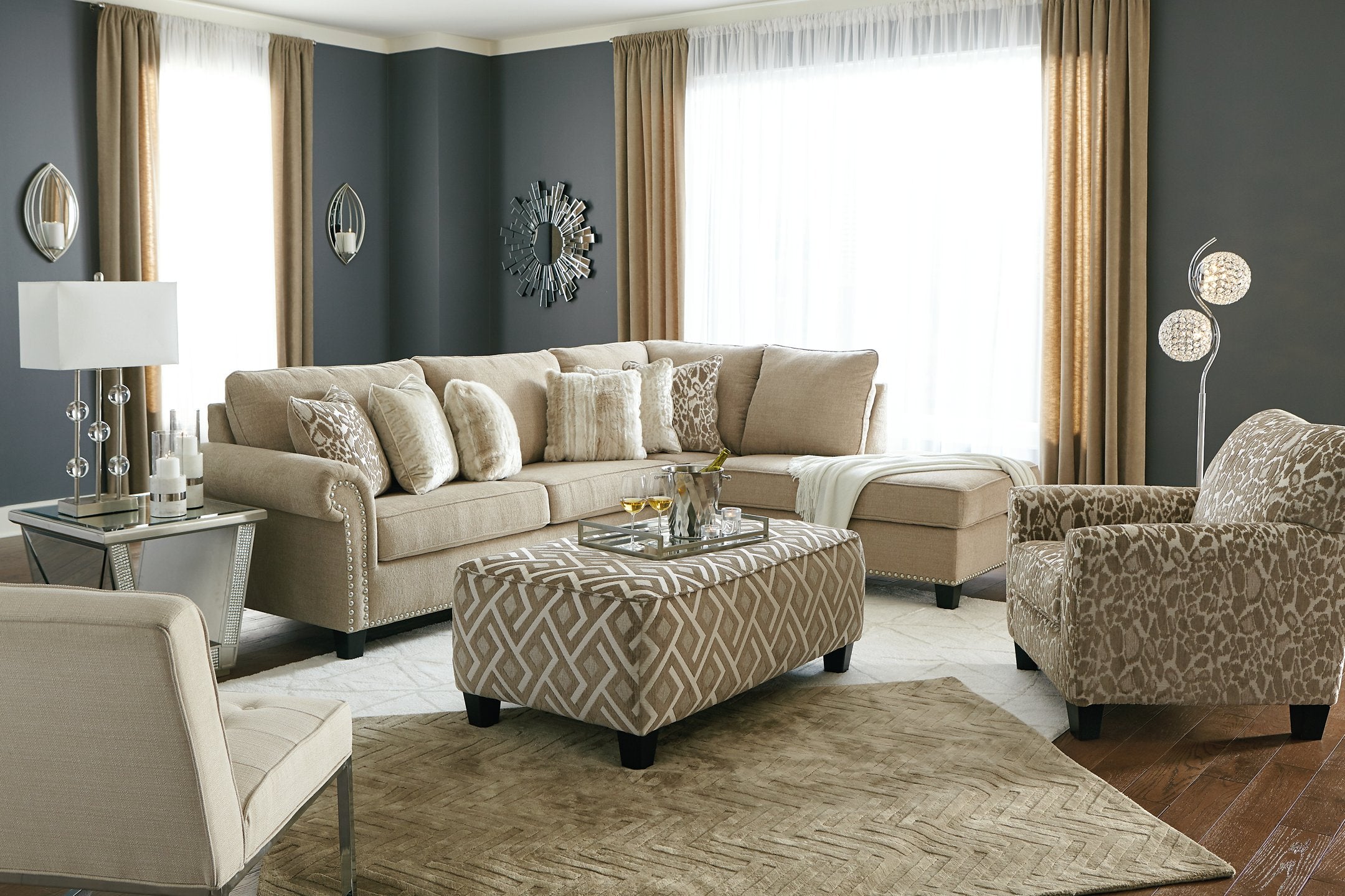 Dovemont Living Room Set - Luxury Home Furniture (MI)