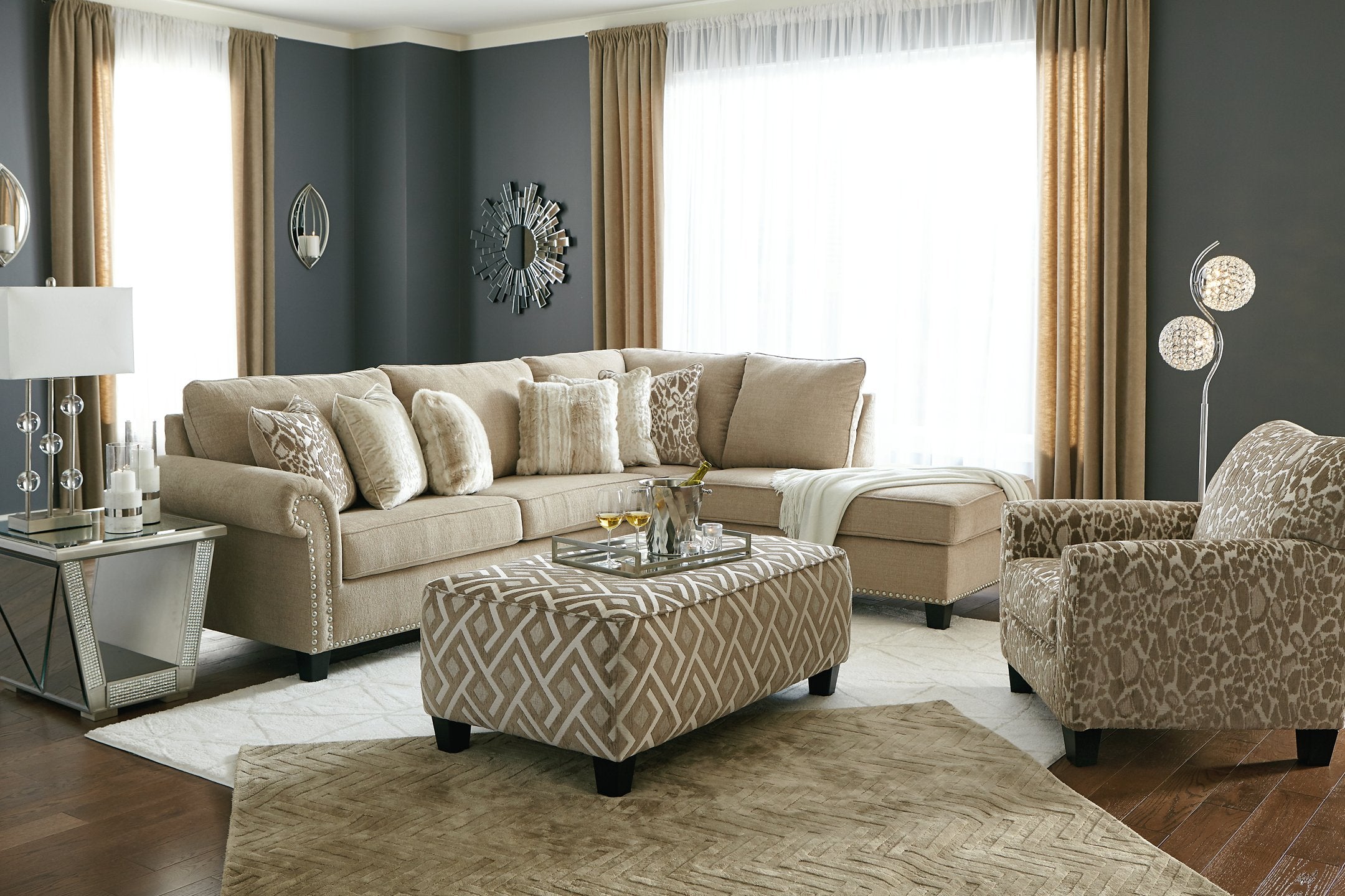Dovemont Living Room Set - Luxury Home Furniture (MI)