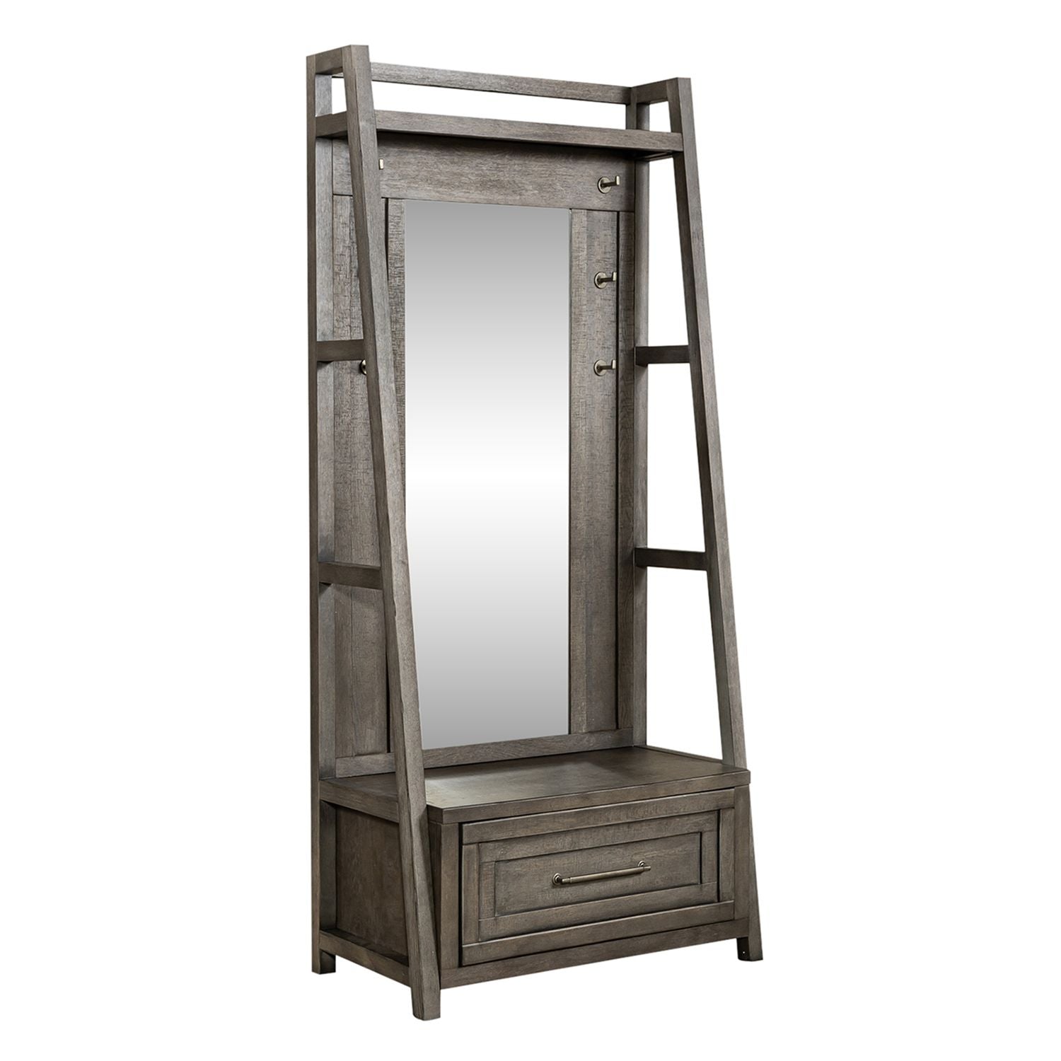 Modern Farmhouse 2 Piece Hall Tree Set