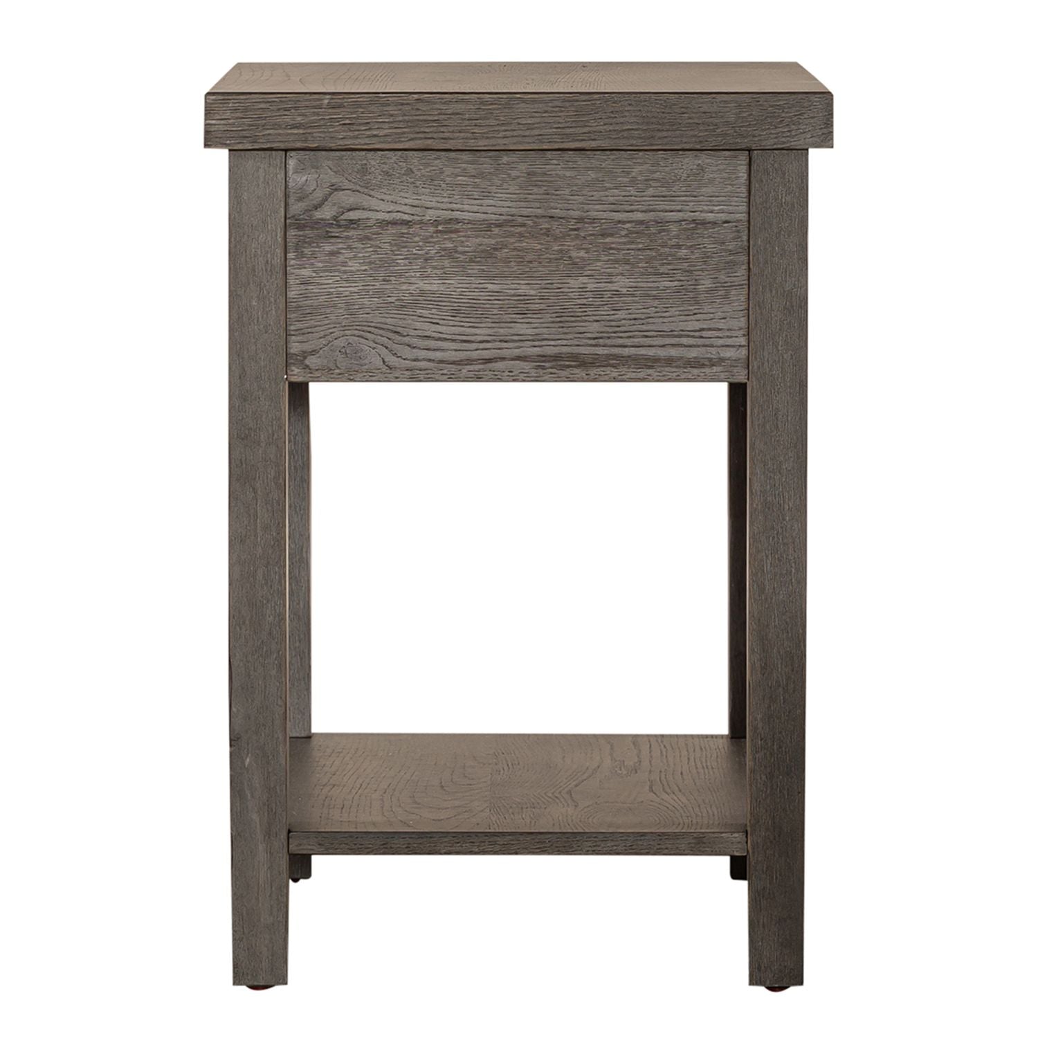 Modern Farmhouse Drawer Chair Side Table