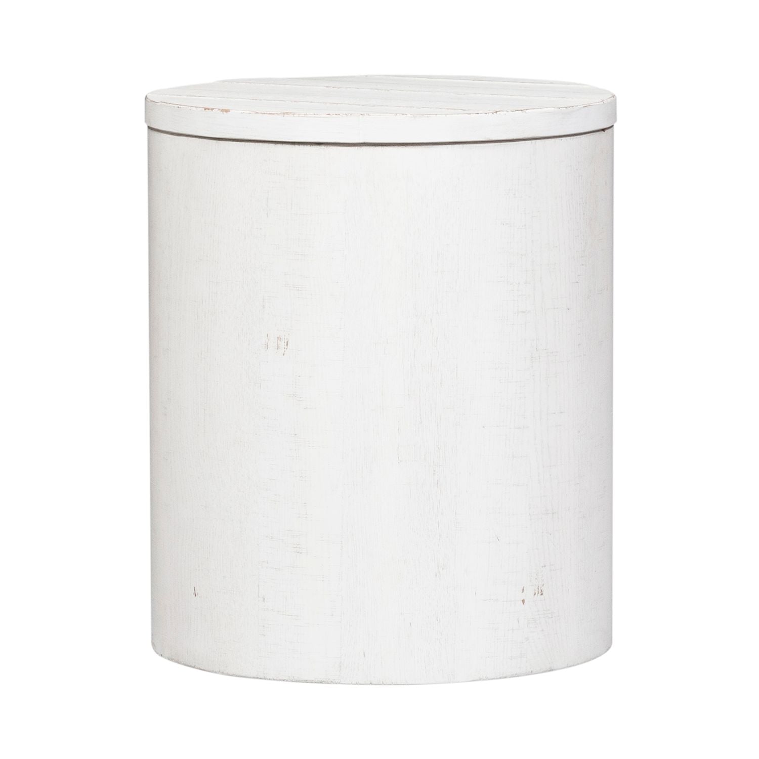 Modern Farmhouse Drum End Table