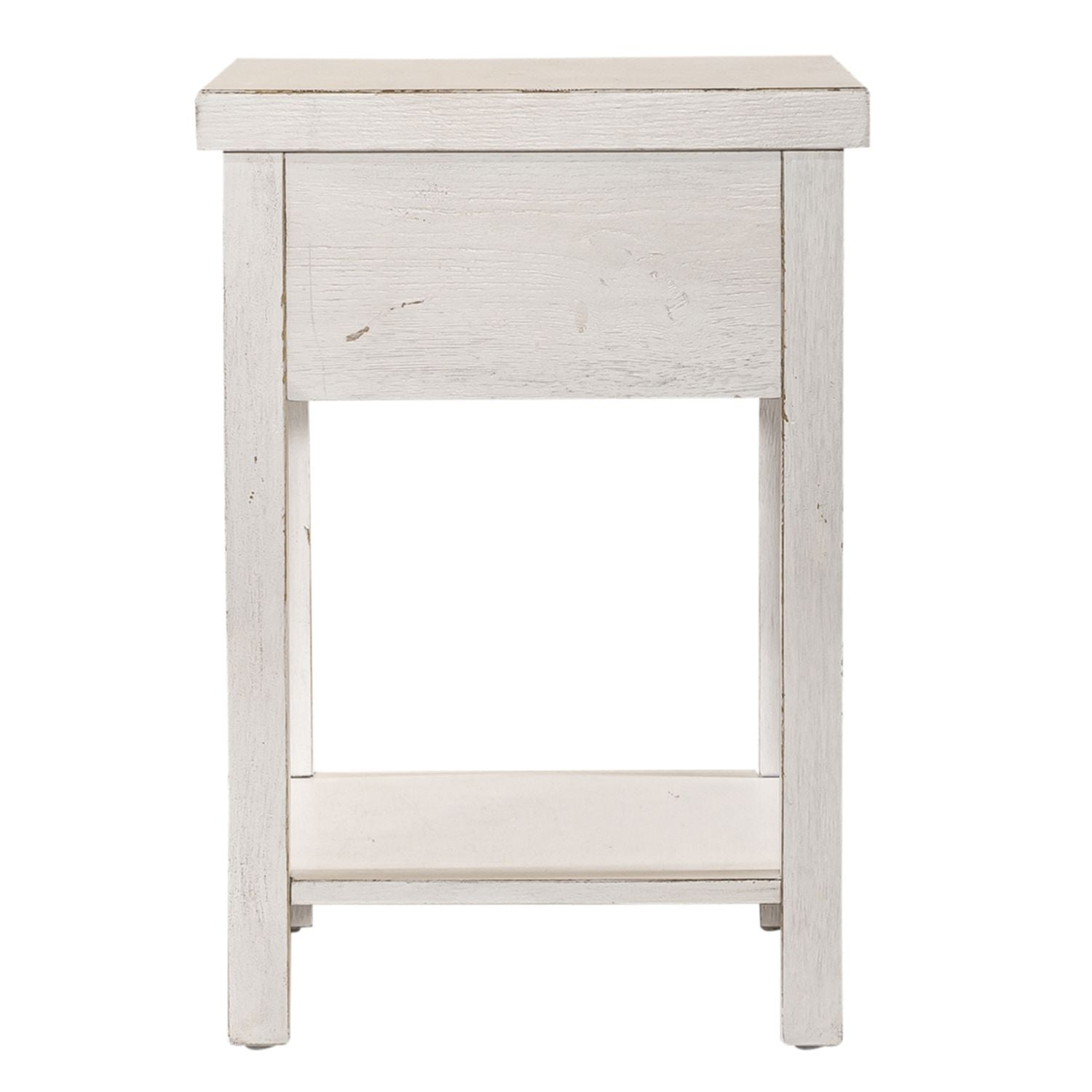 Modern Farmhouse Drawer Chair Side Table image