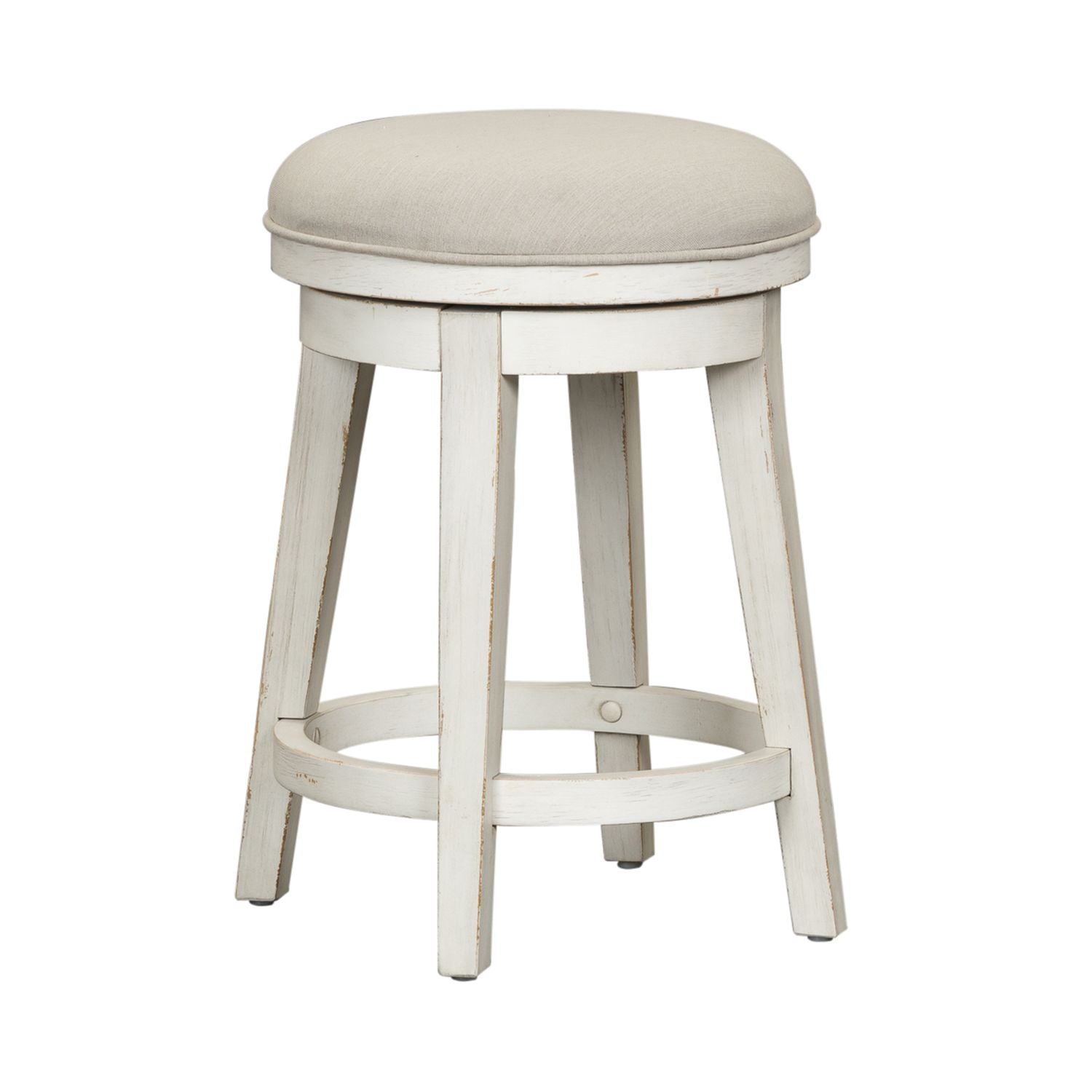 Modern Farmhouse Console Swivel Stool