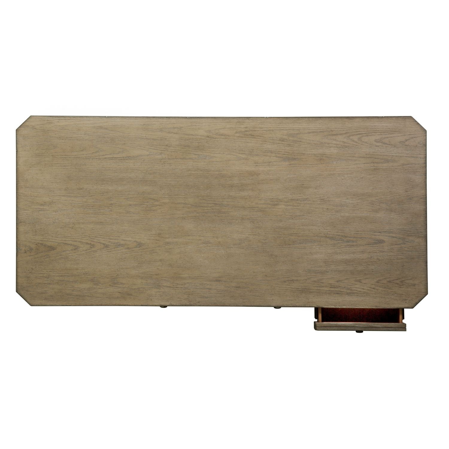 Simply Elegant Writing Desk in Heathered Taupe - Luxury Home Furniture (MI)