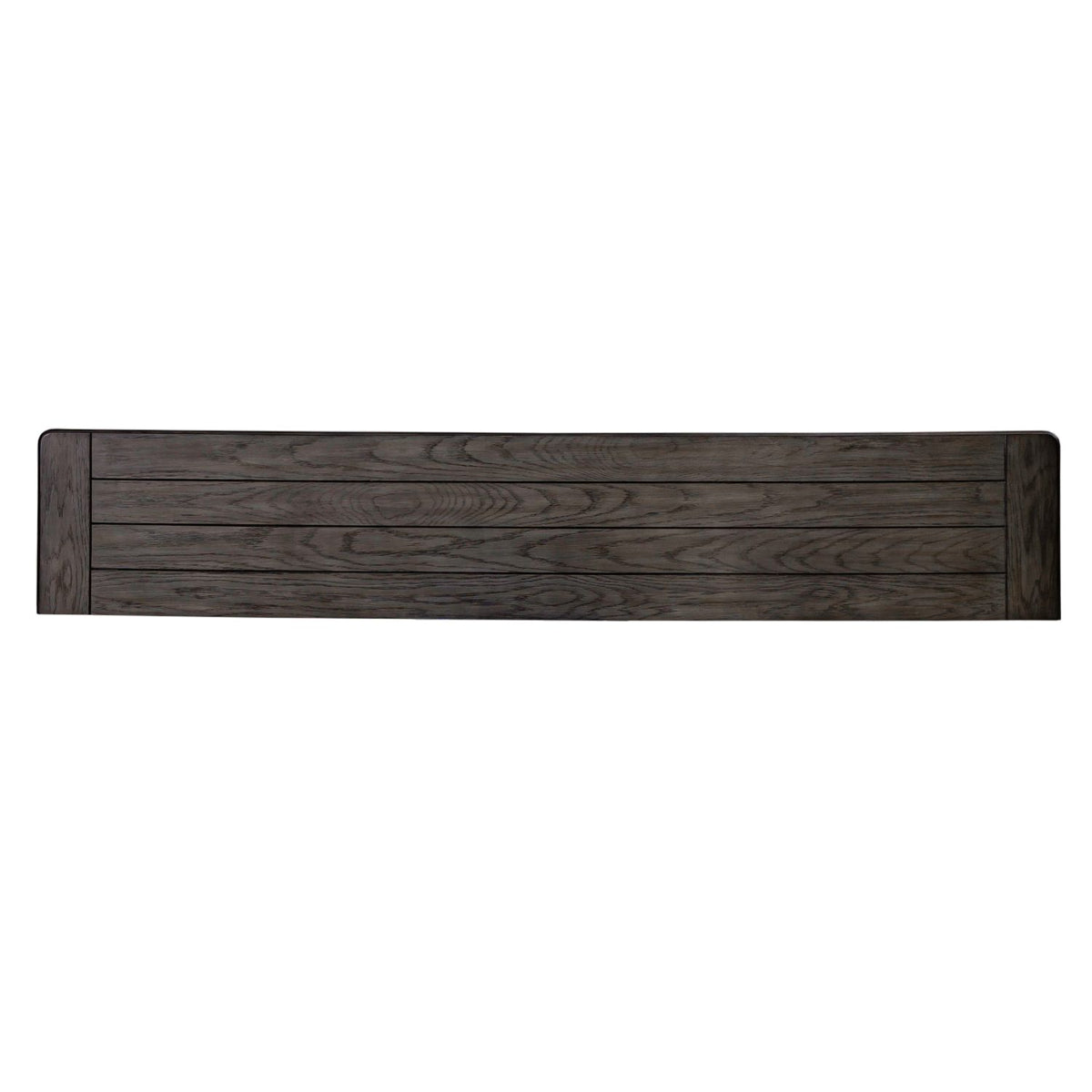 Liberty Furniture Allyson Park 72" Hall Table in Wirebrushed White with Charcoal Top EST SHIP TIME APPX 4 WEEKS - Luxury Home Furniture (MI)