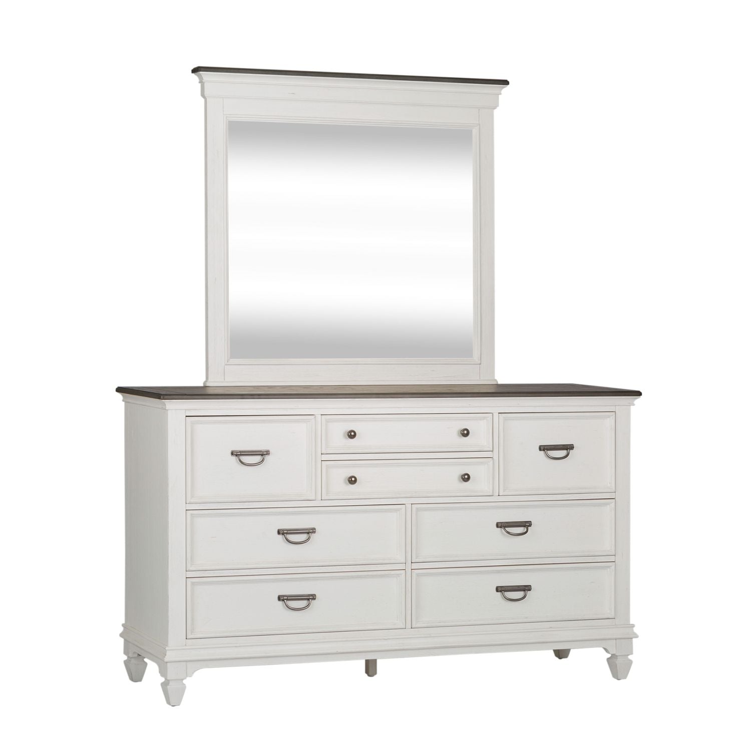 Allyson Park Dresser & Mirror - Luxury Home Furniture (MI)
