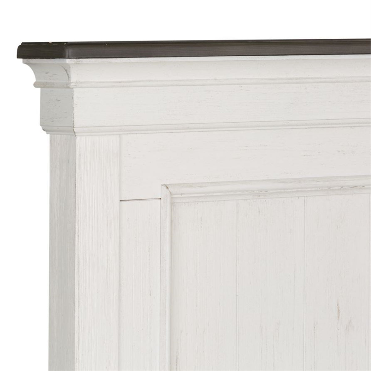 Liberty Furniture Allyson Park King Headboard Only in Wirebrushed White - Luxury Home Furniture (MI)