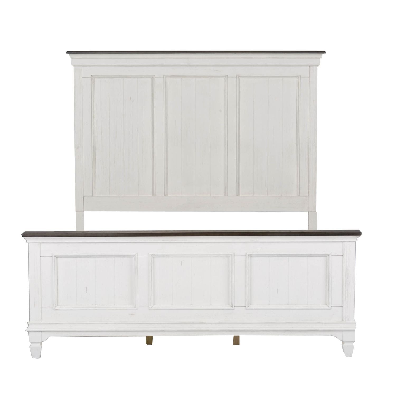 Allyson Park Queen Panel Bed, Dresser & Mirror, Chest - Luxury Home Furniture (MI)