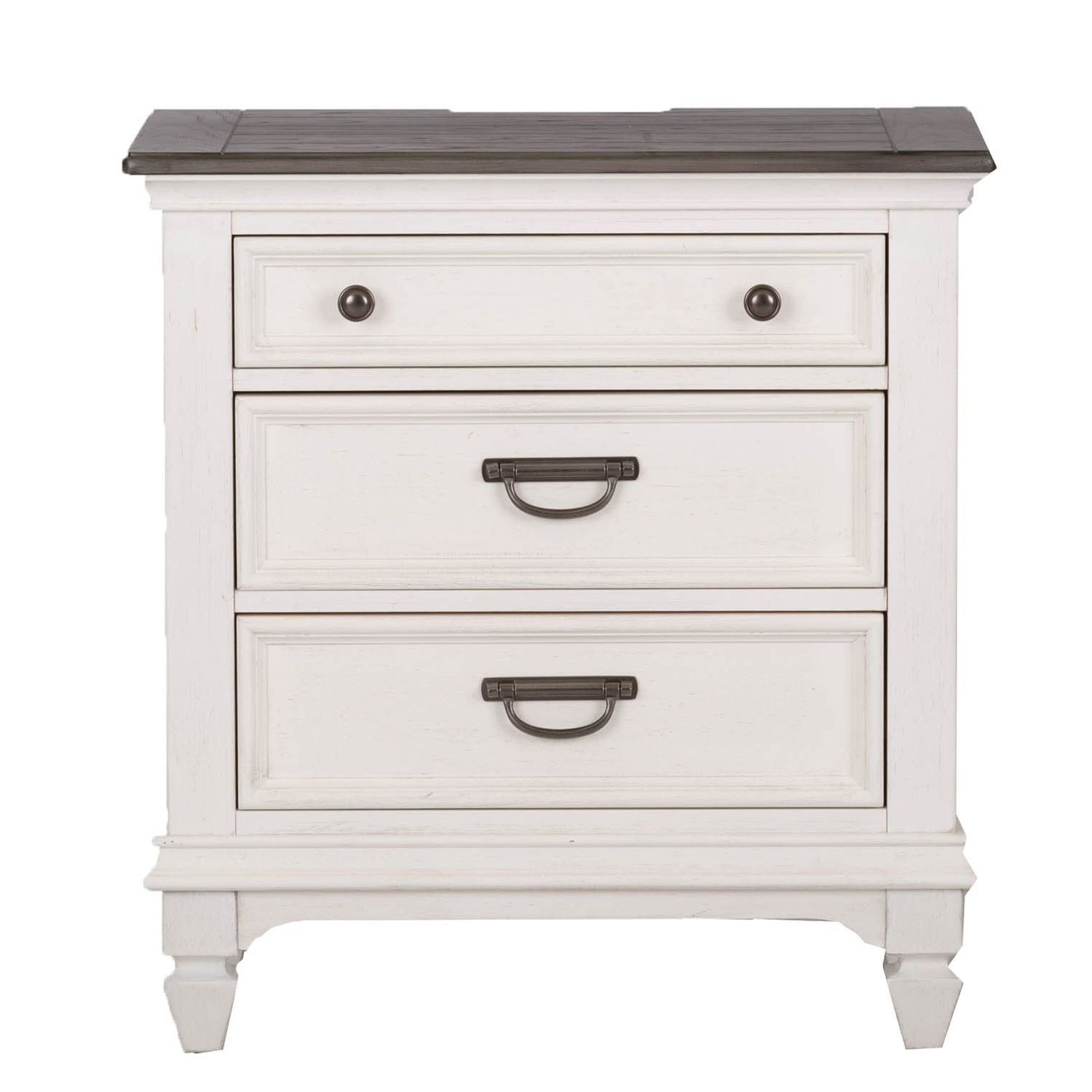 Allyson Park Queen Panel Bed, Dresser & Mirror, Night Stand - Luxury Home Furniture (MI)