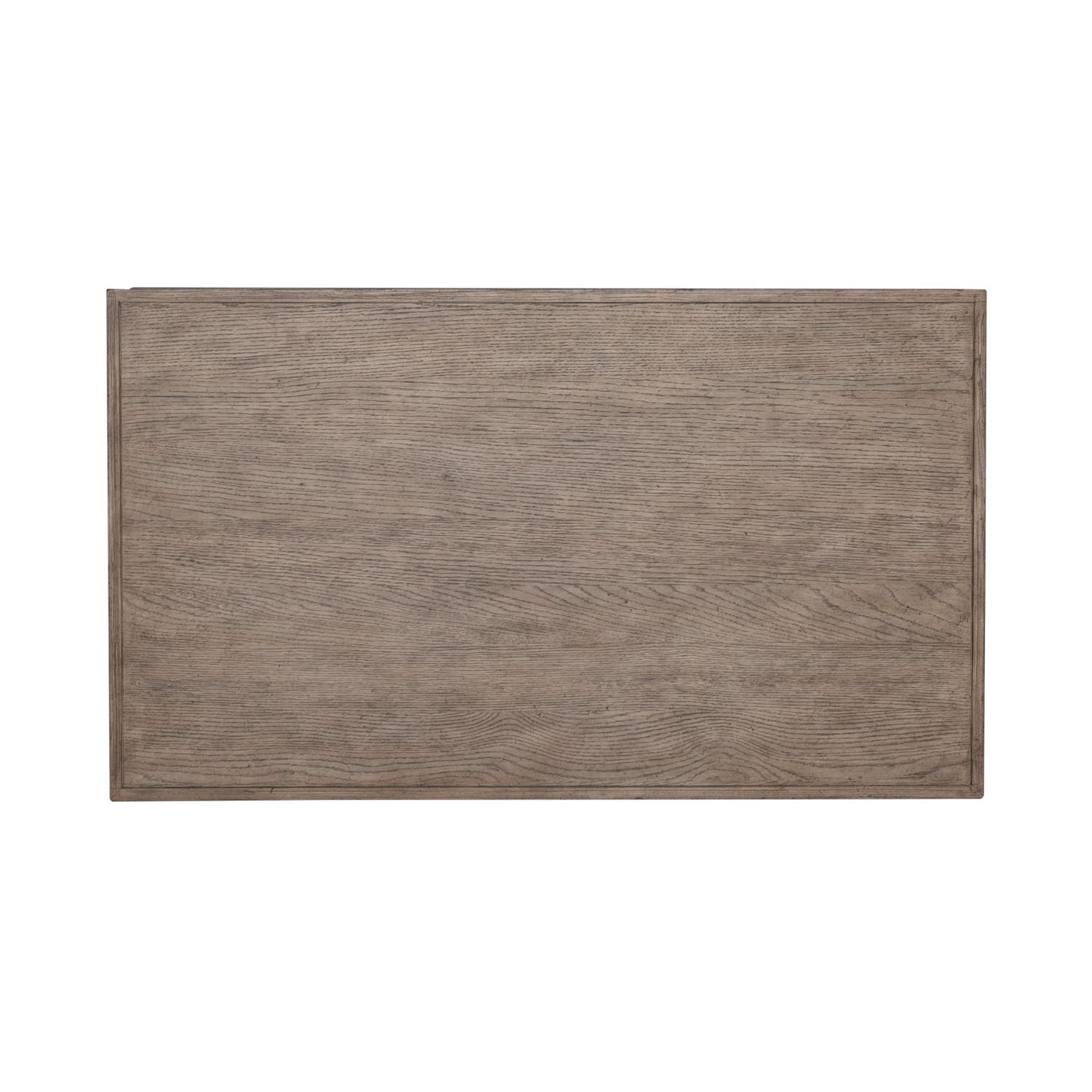 City Scape Cocktail Table in White Oak Veneers