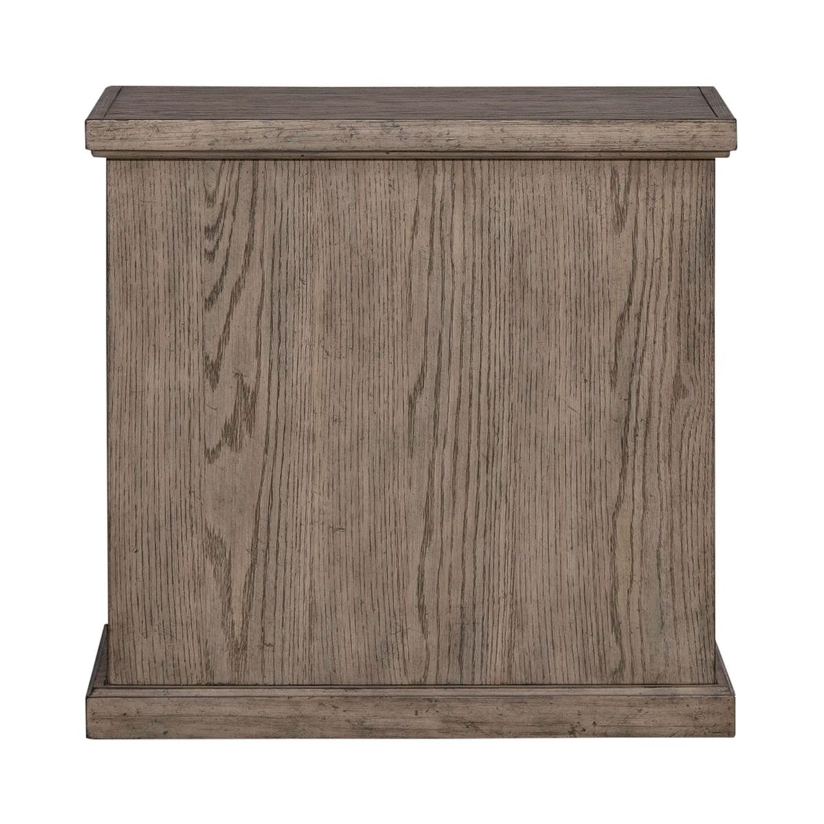 Liberty Furniture City Scape Chair Side Table in White Oak Veneers - Luxury Home Furniture (MI)