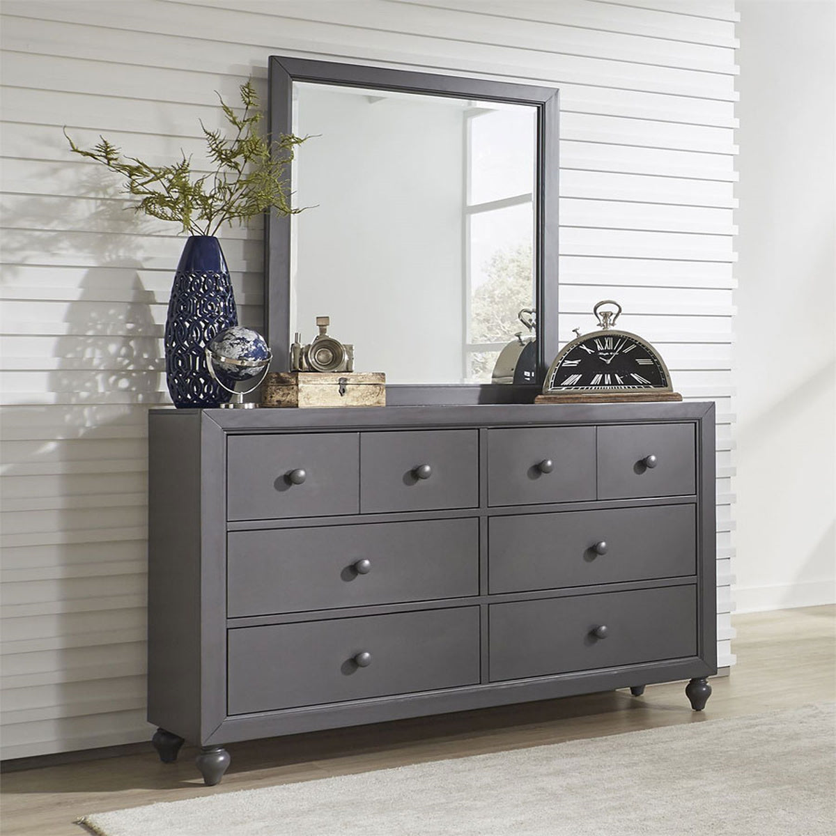 Liberty Furniture Cottage View Drawer Dresser in White