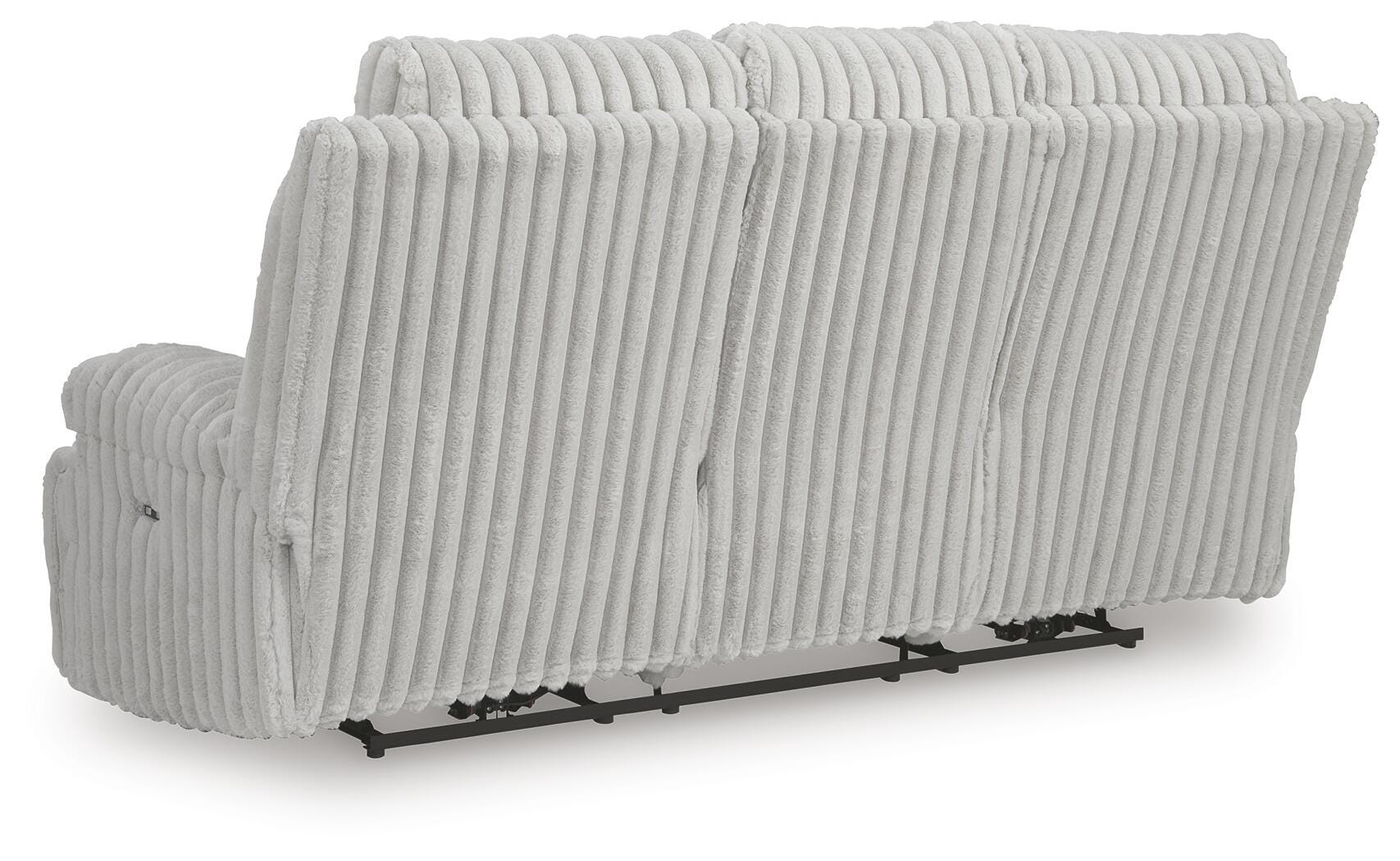 Rhines Falls Power Reclining Sofa with Drop Down Table - Luxury Home Furniture (MI)