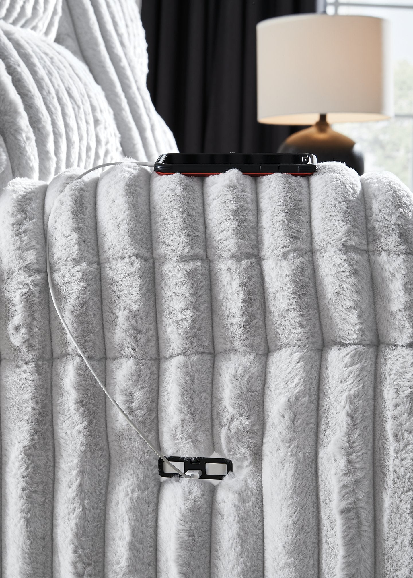 Rhines Falls Power Recliner - Luxury Home Furniture (MI)