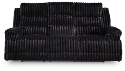 Rhine Falls Power Reclining Sofa with Drop Down Table - Luxury Home Furniture (MI)