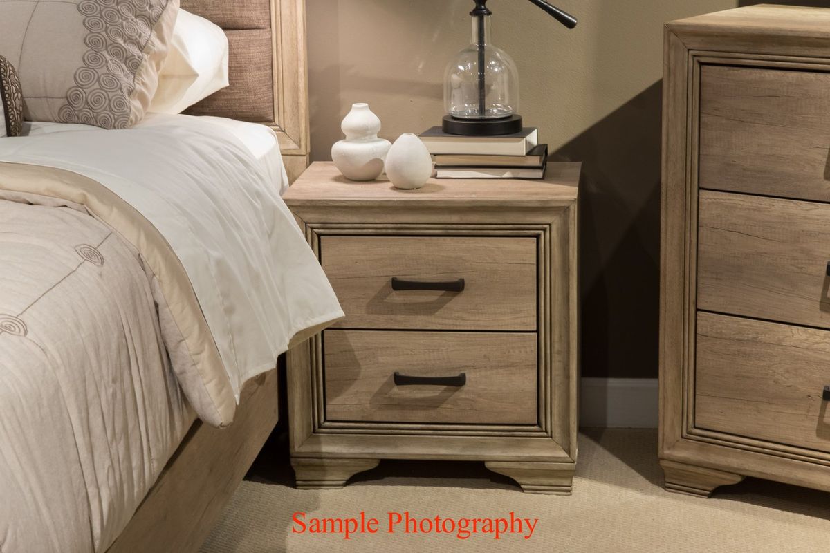 Liberty Sun Valley Nightstand in Sandstone - Luxury Home Furniture (MI)