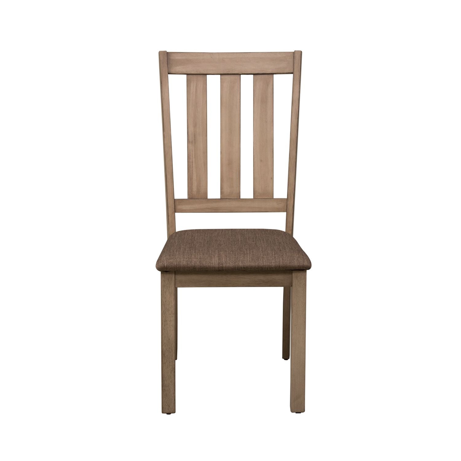 Sun Valley Slat Back Side Chair in Sandstone (RTA) - Luxury Home Furniture (MI)