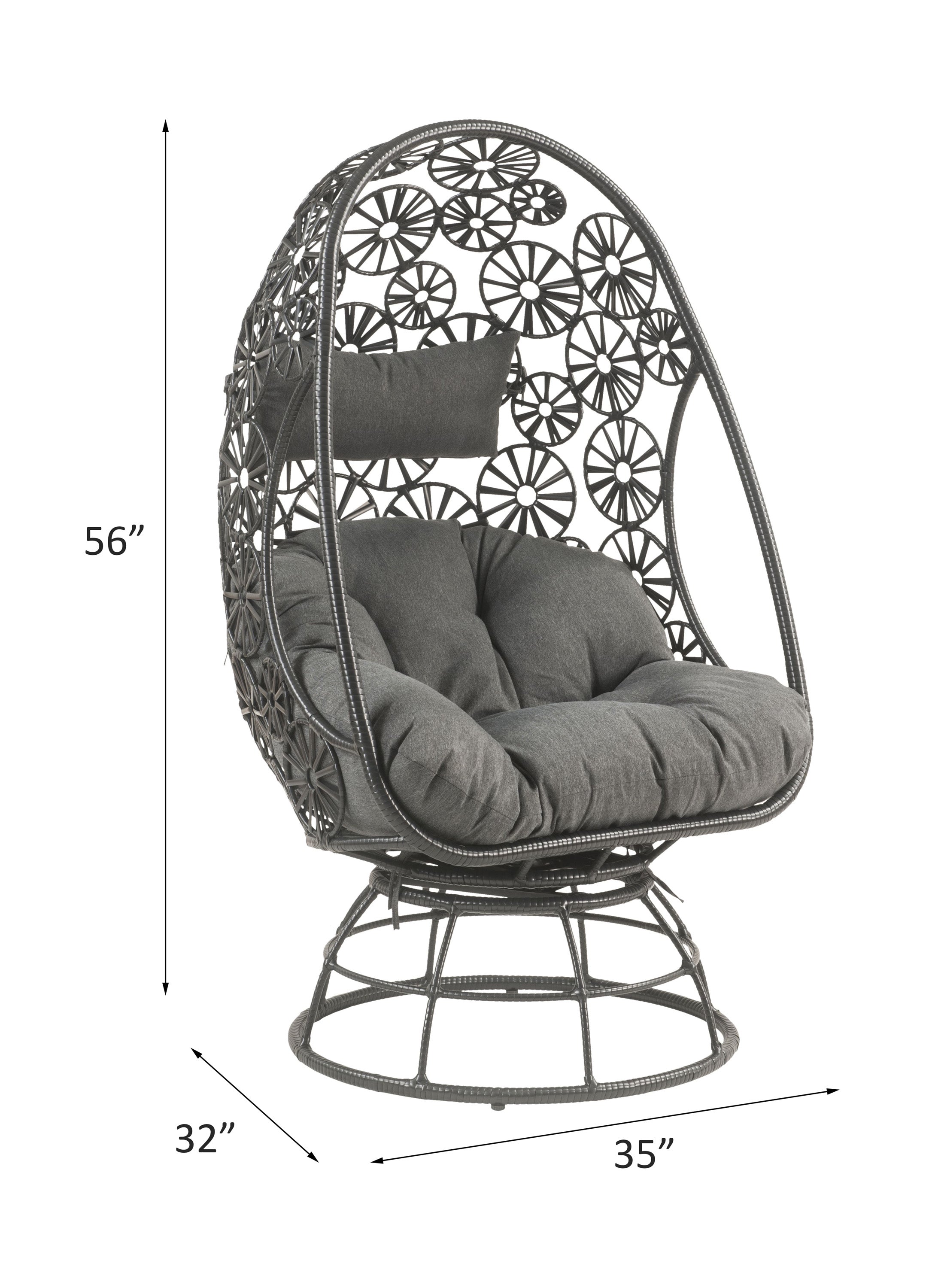 Patio Lounge Chair & Side Table