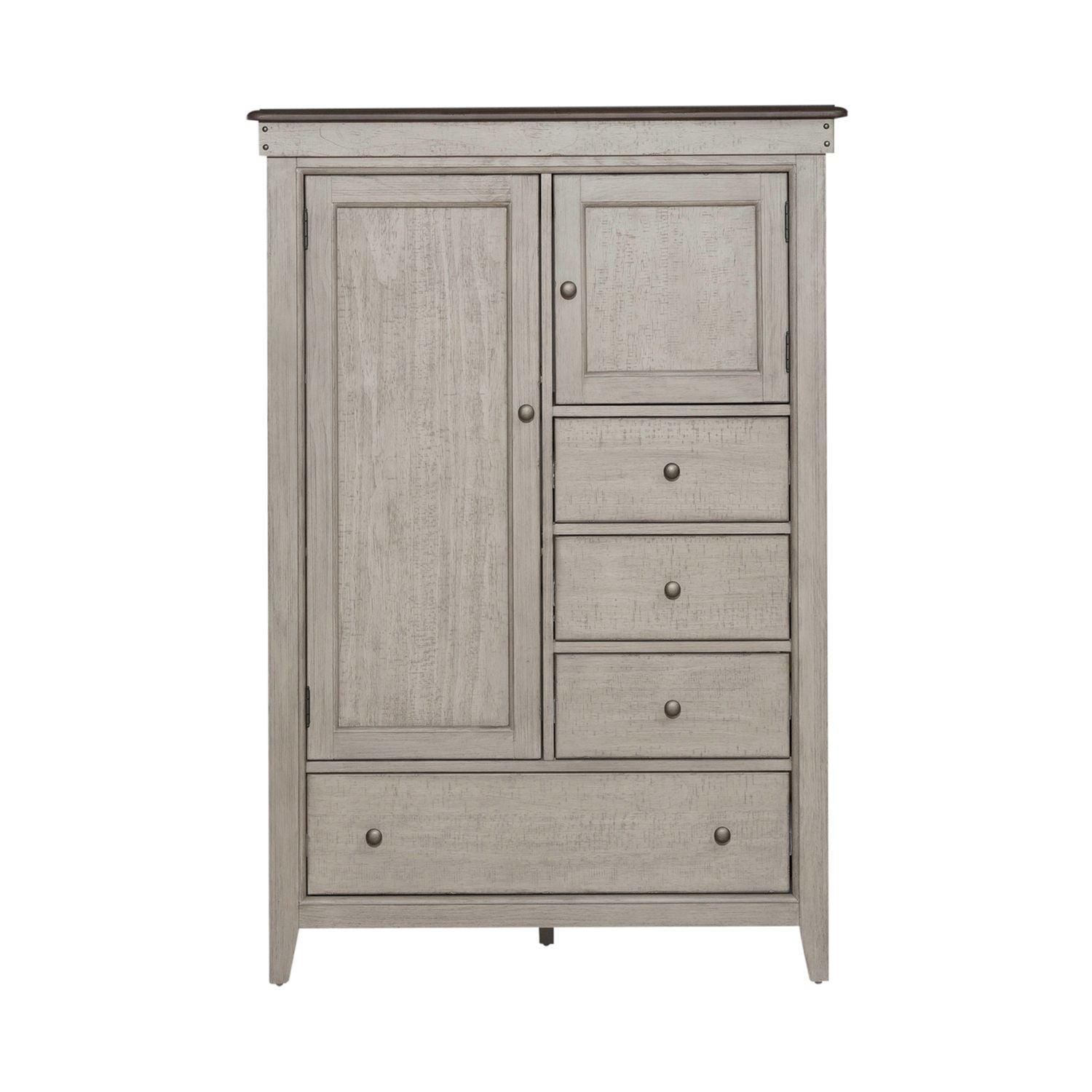 Ivy Hollow Door Chest in Weathered Linen - Luxury Home Furniture (MI)