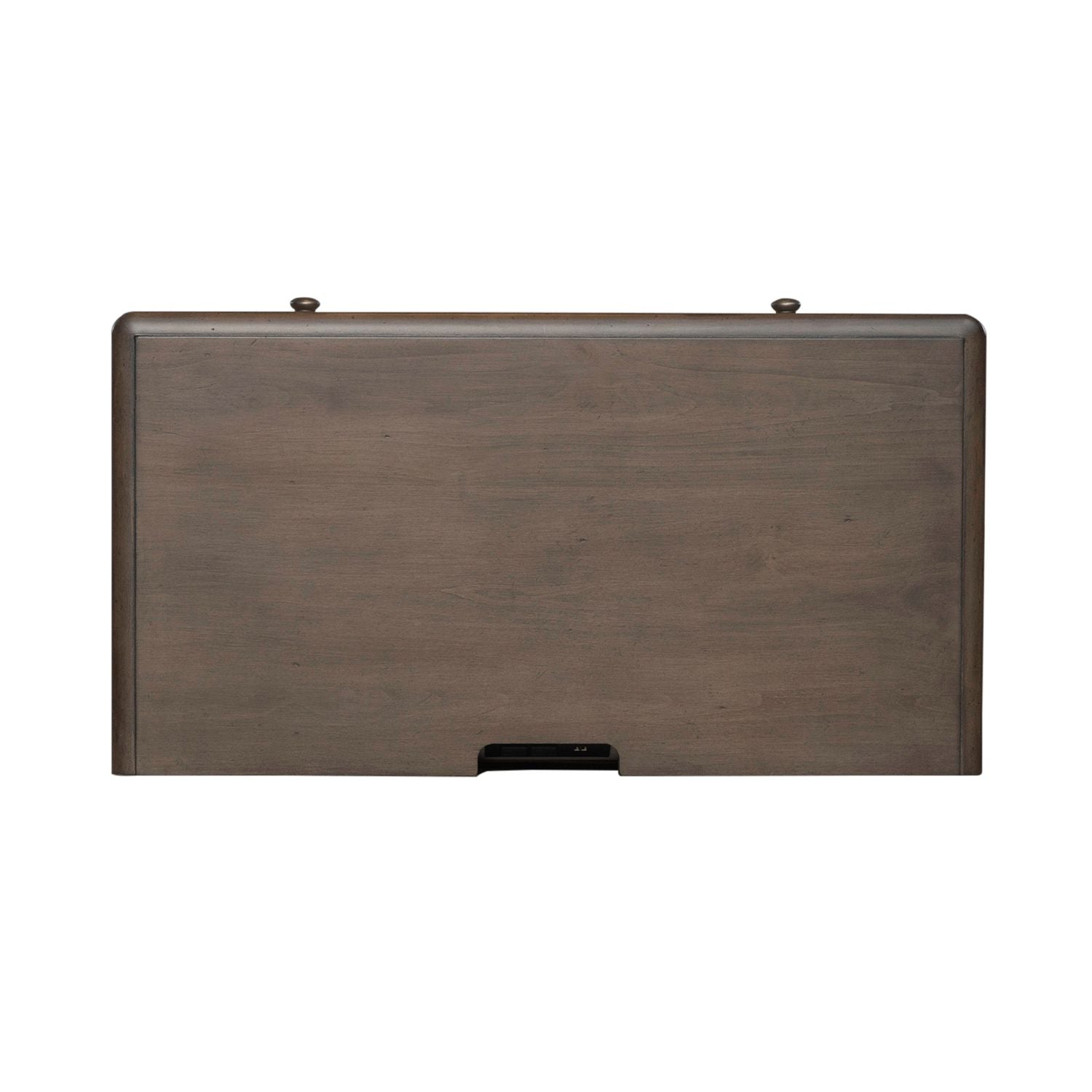 Ivy Hollow 3 Drawer Bedside Chest w/ Charging Station in Weathered Linen - Luxury Home Furniture (MI)