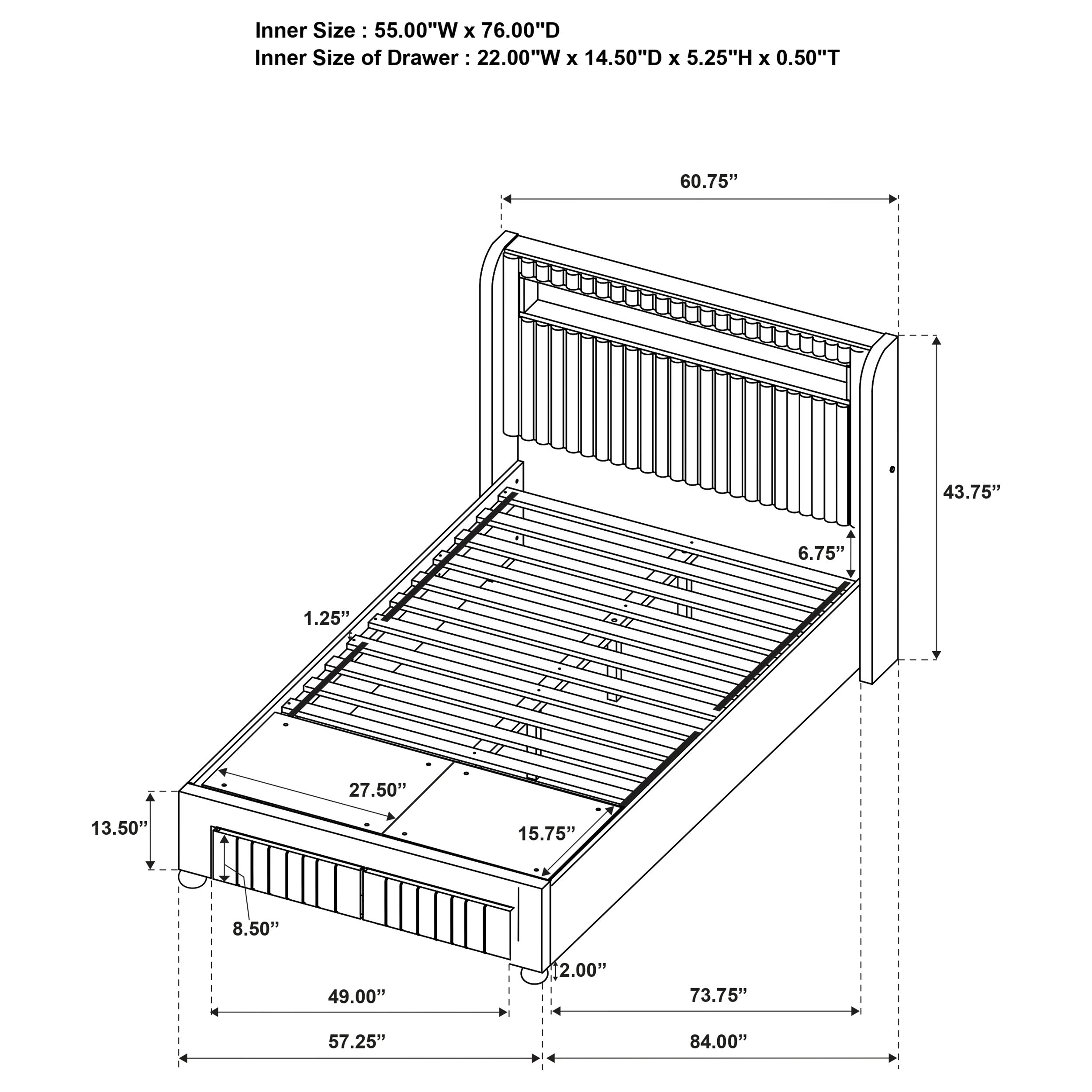 Madison Full Bed