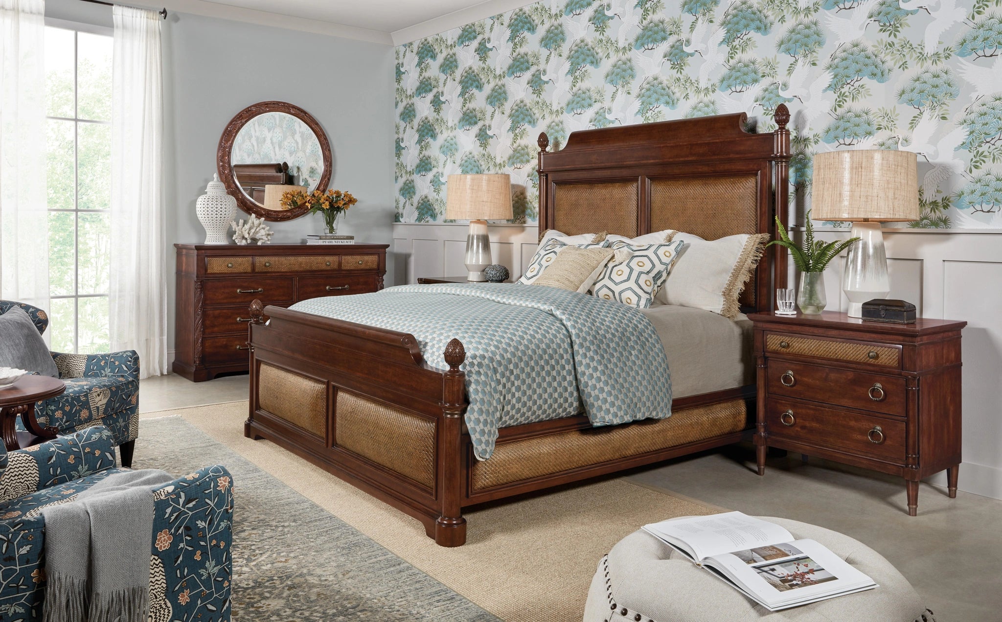 Charleston Three-Drawer Nightstand - 6750-90315-85