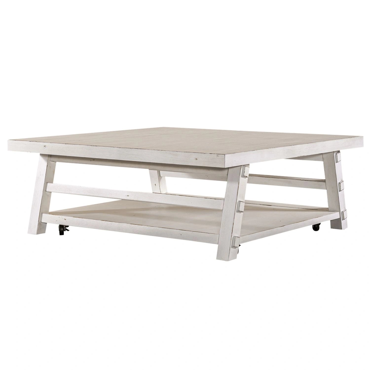 Modern Farmhouse Oversized Square Cocktail Table image