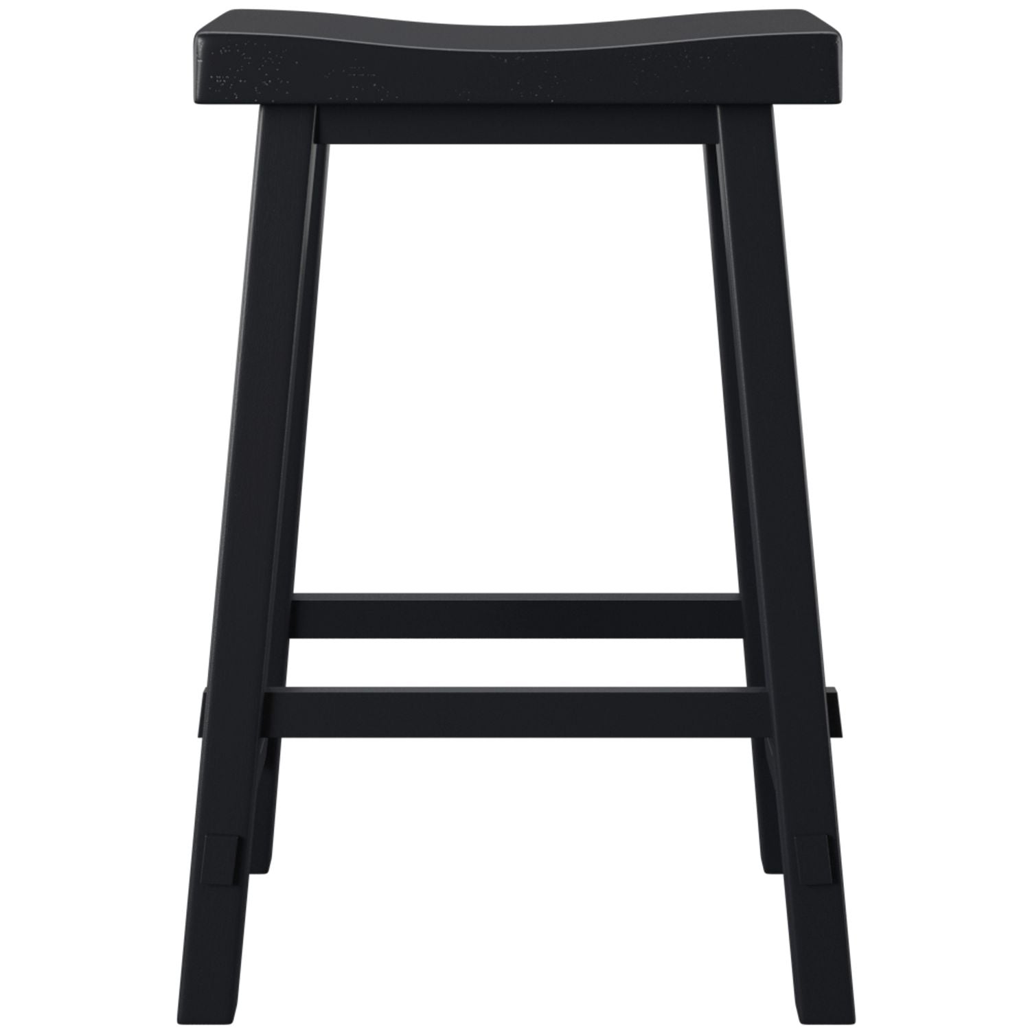 Creations 30 Inch Sawhorse Barstool - Black (RTA) image