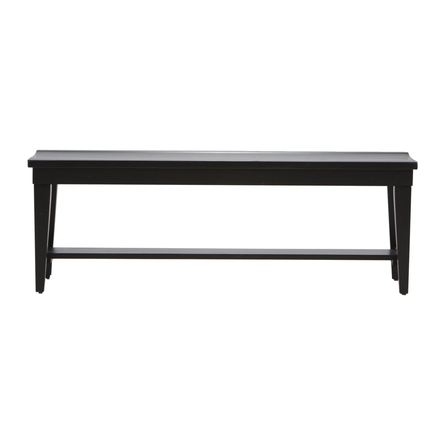 Hearthstone Bench in Black - Luxury Home Furniture (MI)