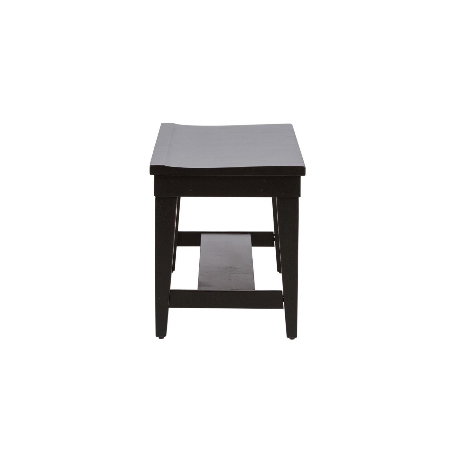 Hearthstone Bench in Black - Luxury Home Furniture (MI)