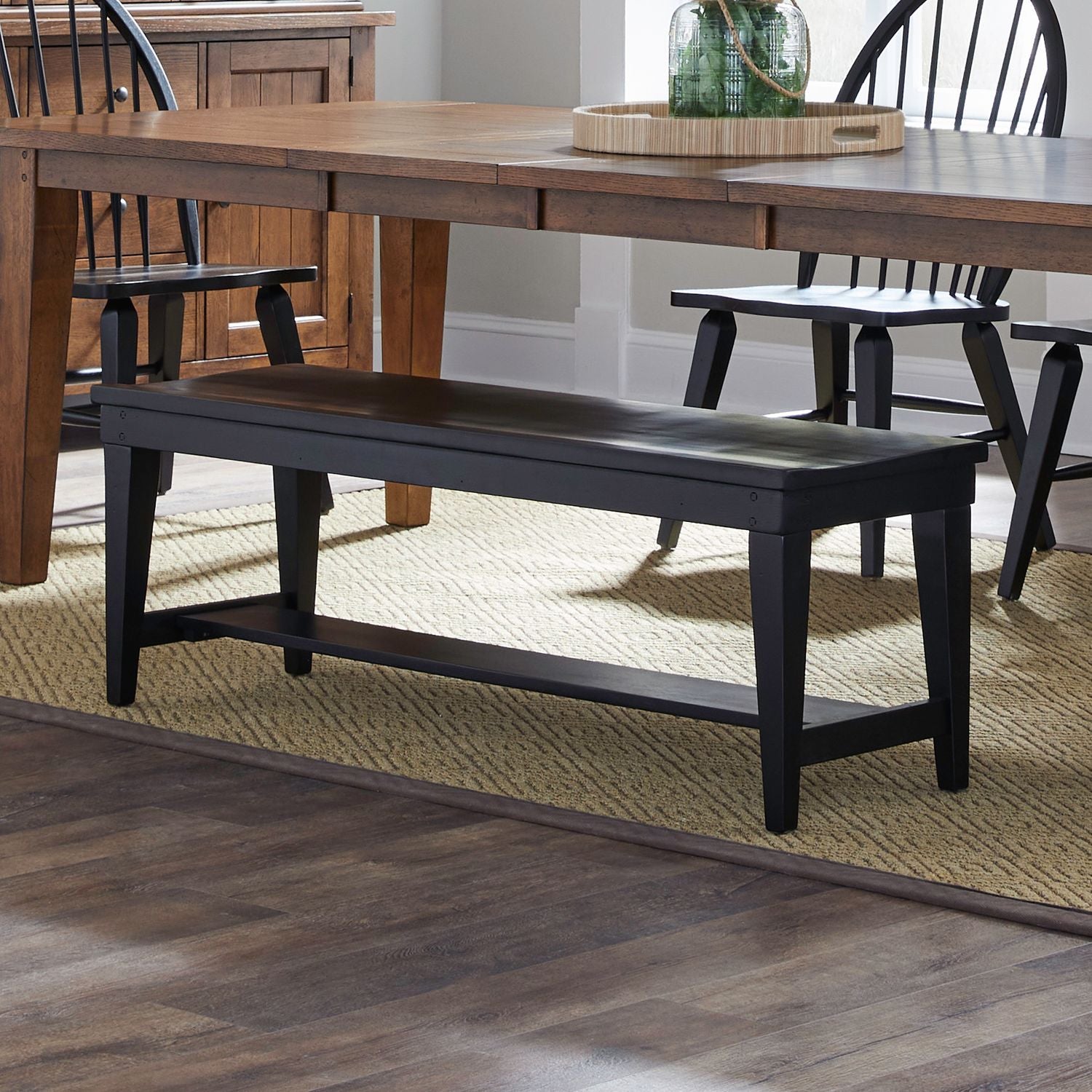 Liberty Furniture Hearthstone Bench in Black image