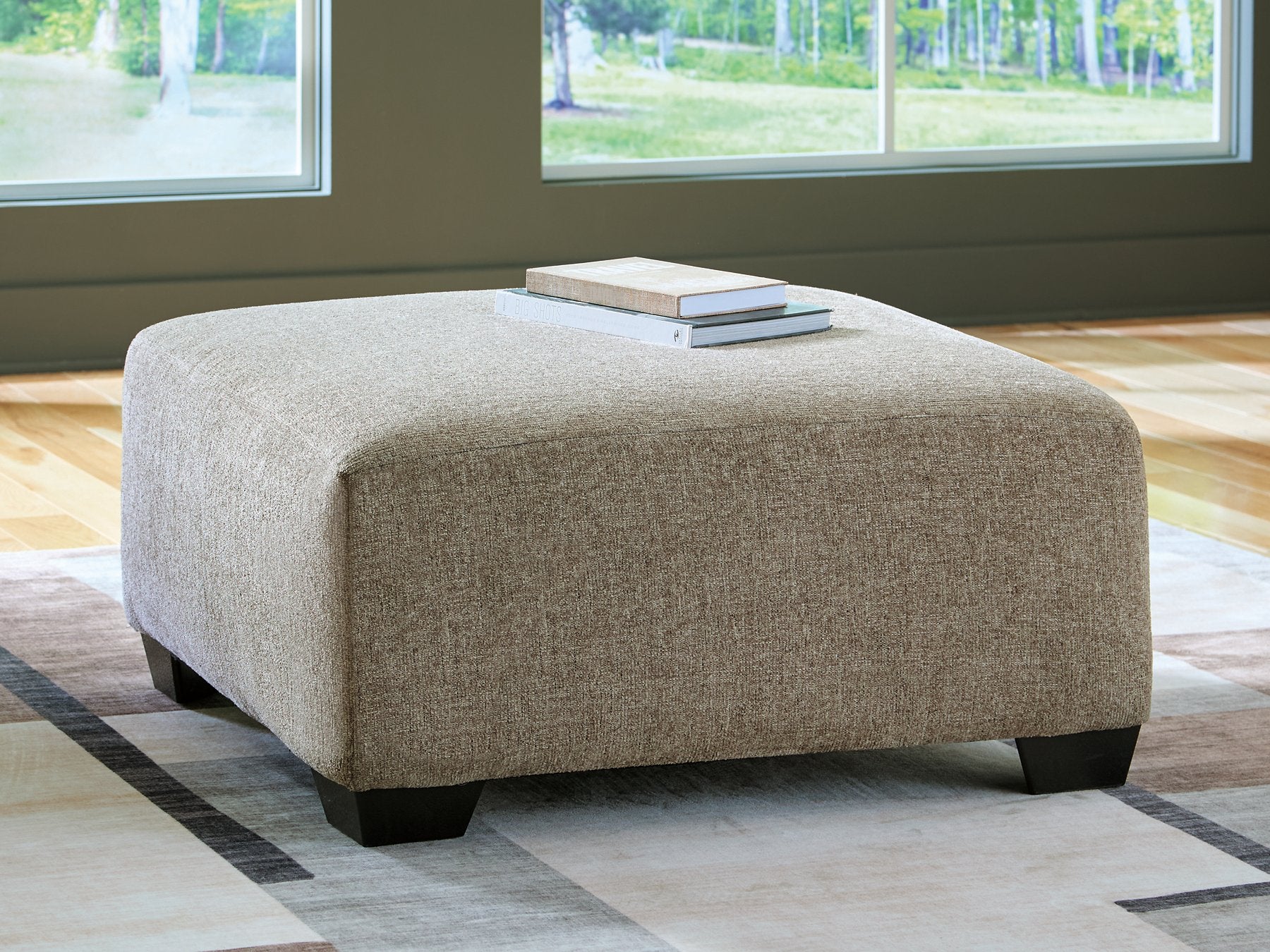 Newellen Oversized Accent Ottoman - Luxury Home Furniture (MI)