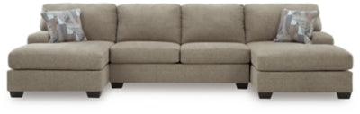 Newellen Sectional with Double Chaise