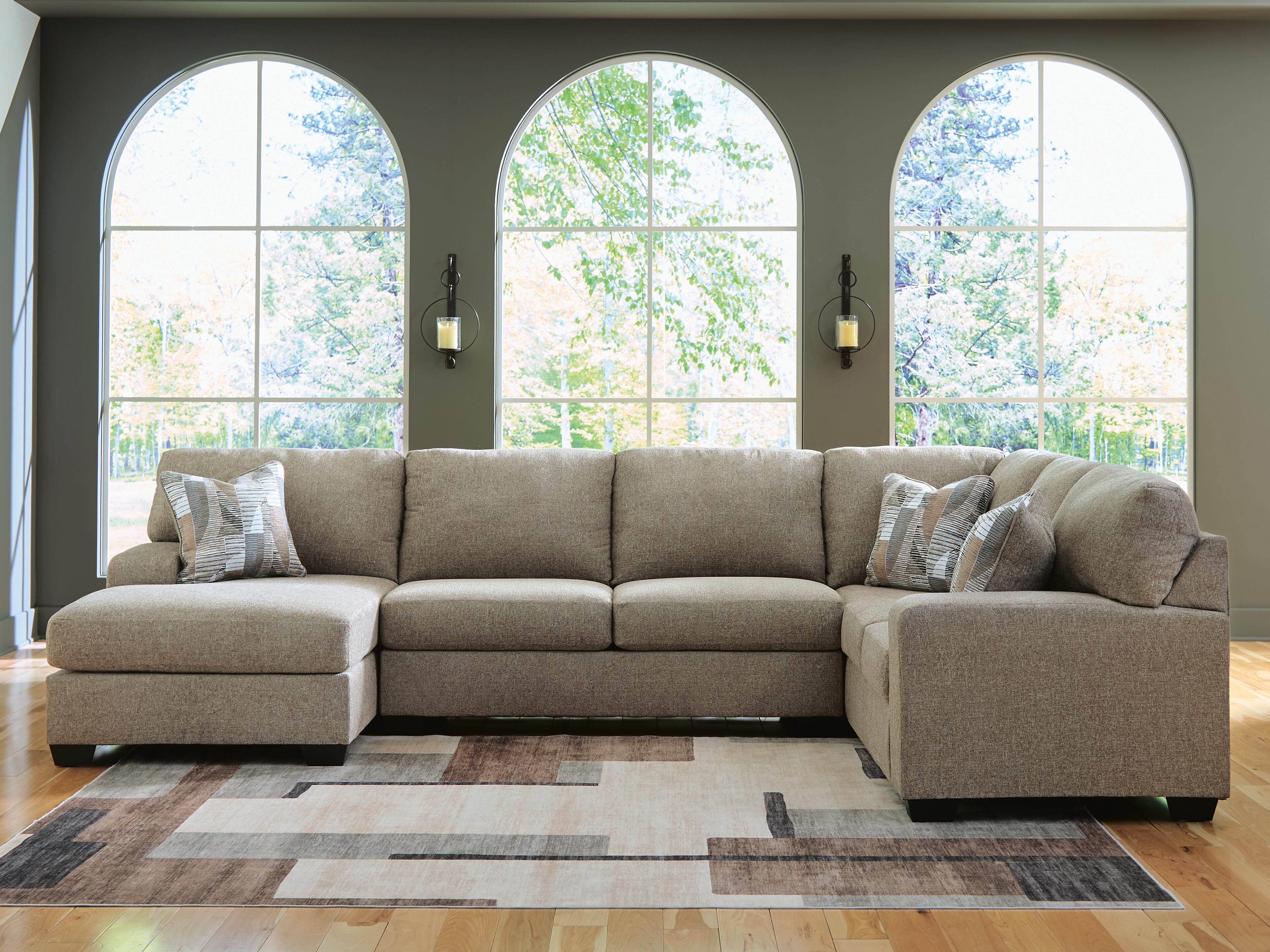Newellen Sectional with Chaise - Luxury Home Furniture (MI)