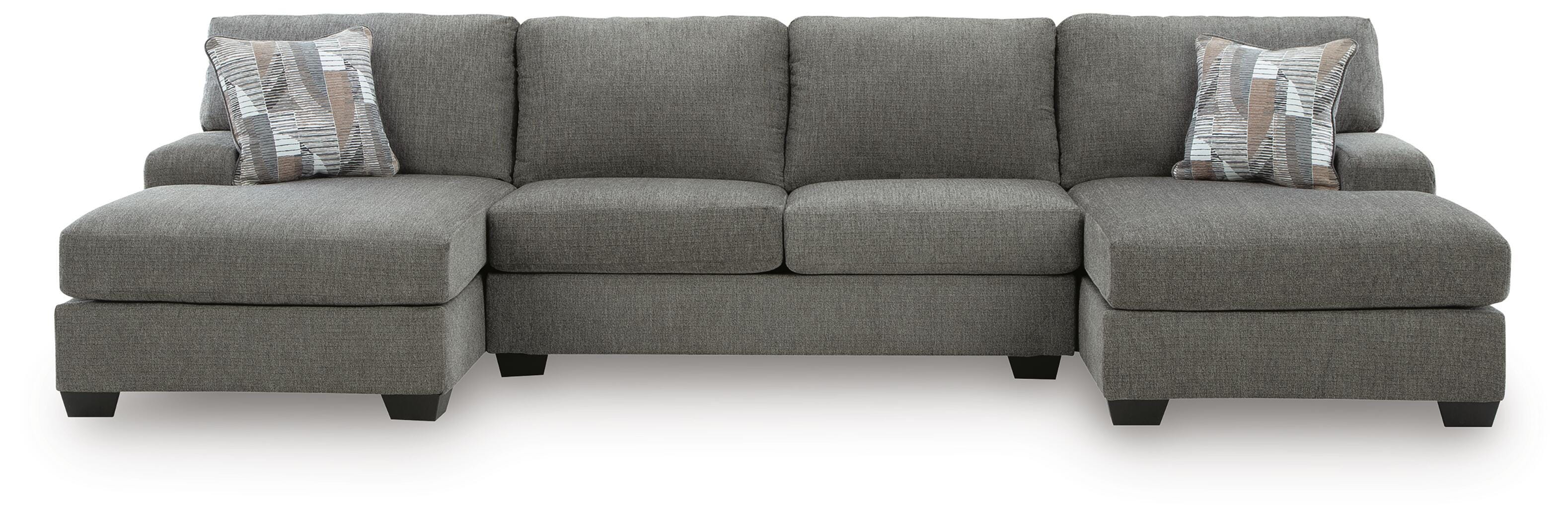Clarington Sleeper Sectional with Double Chaise - Luxury Home Furniture (MI)